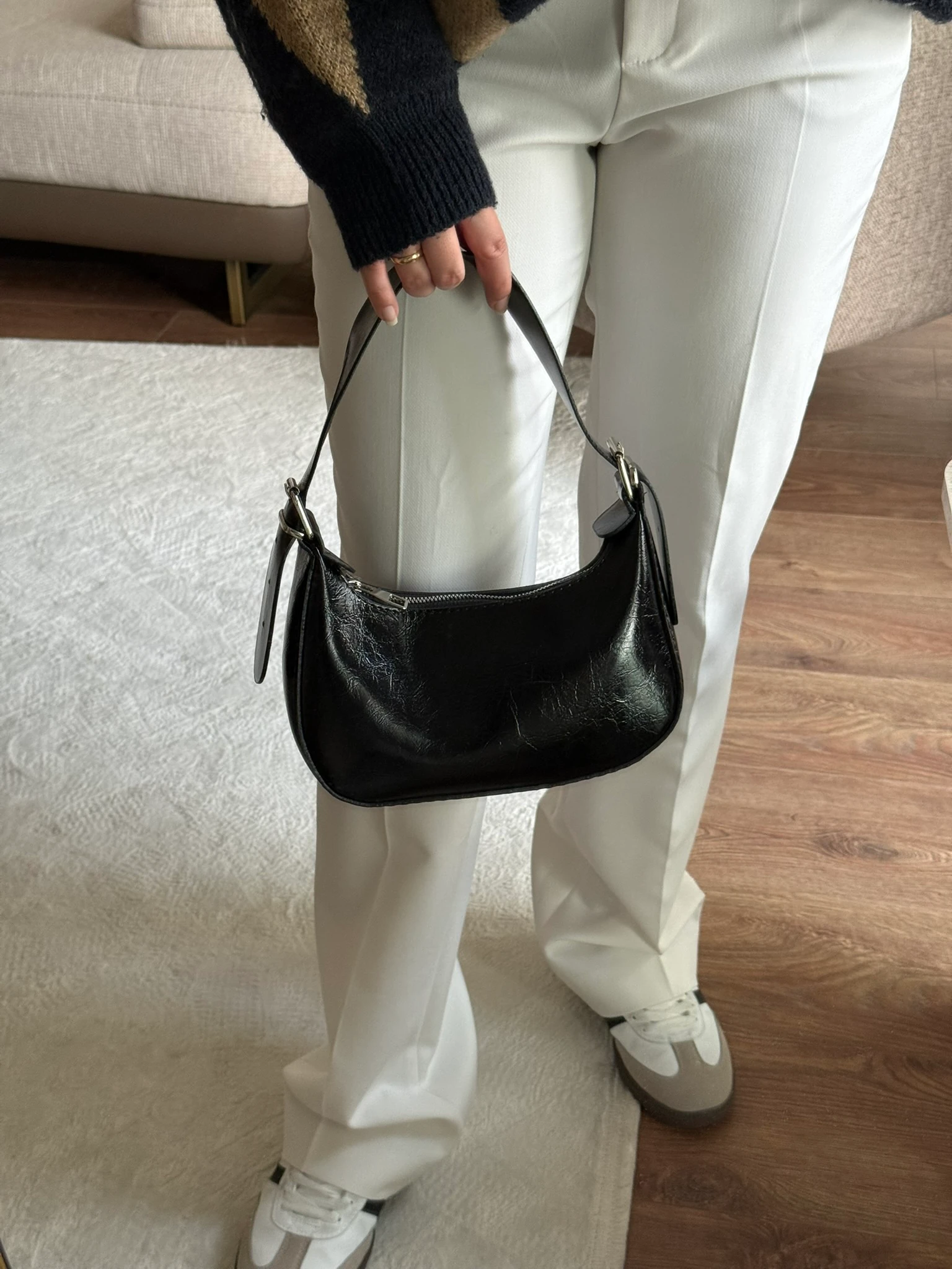 Joste Baget Kadın Kol Çanta - Siyah