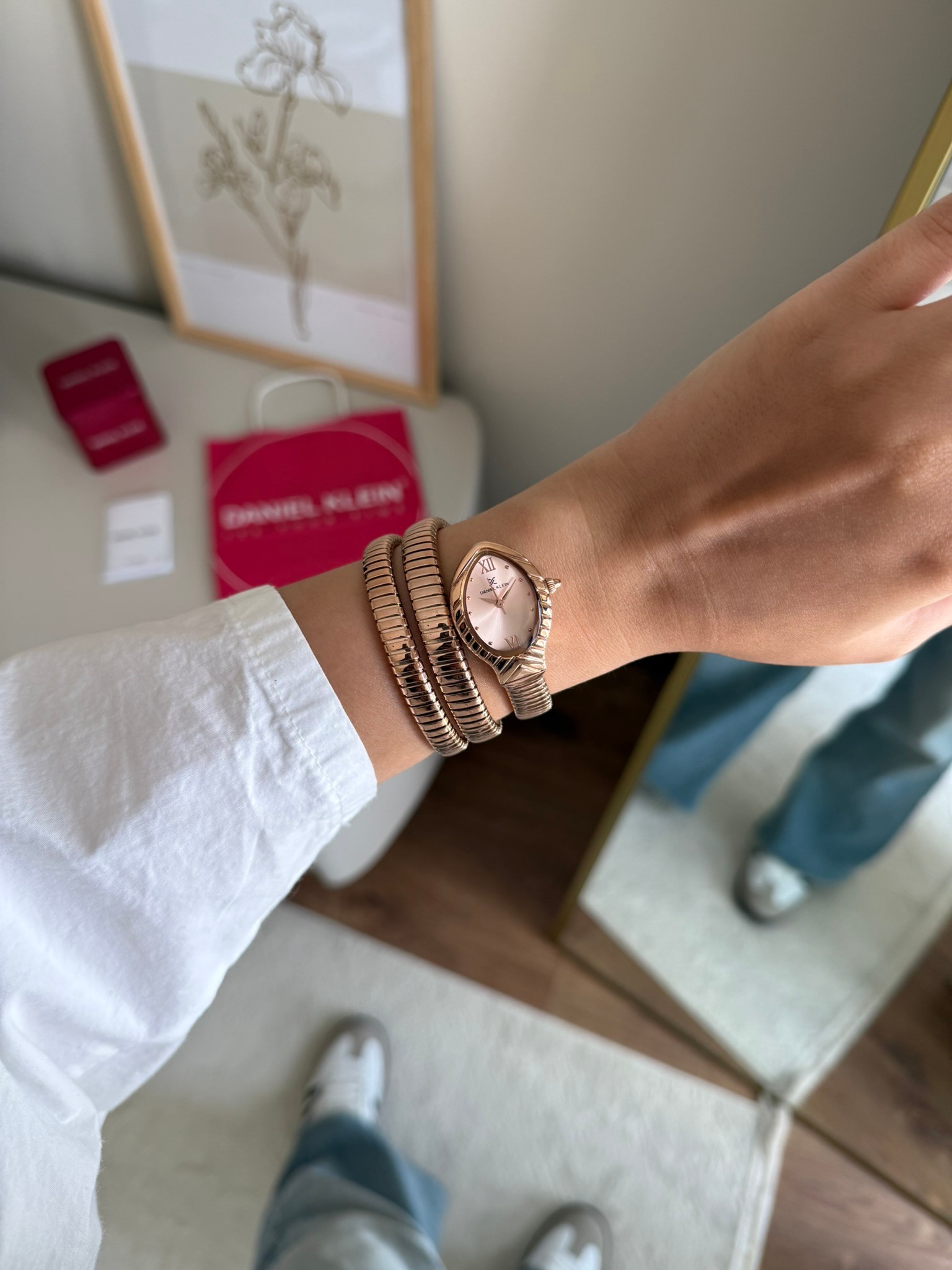 Daniel Klein Garantili Premium Kadın Kol Saati Rose Renk (Rose Kadran) RSDK-150