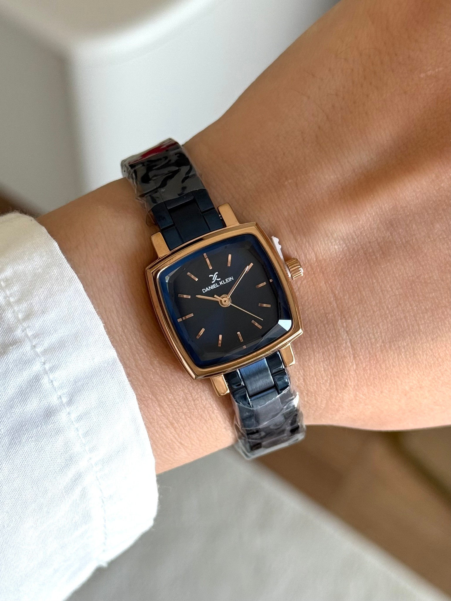 Daniel Klein Garantili Premium Kadın Kol Saati Lacivert Renk (Lacivert Kadran) RSDK-146