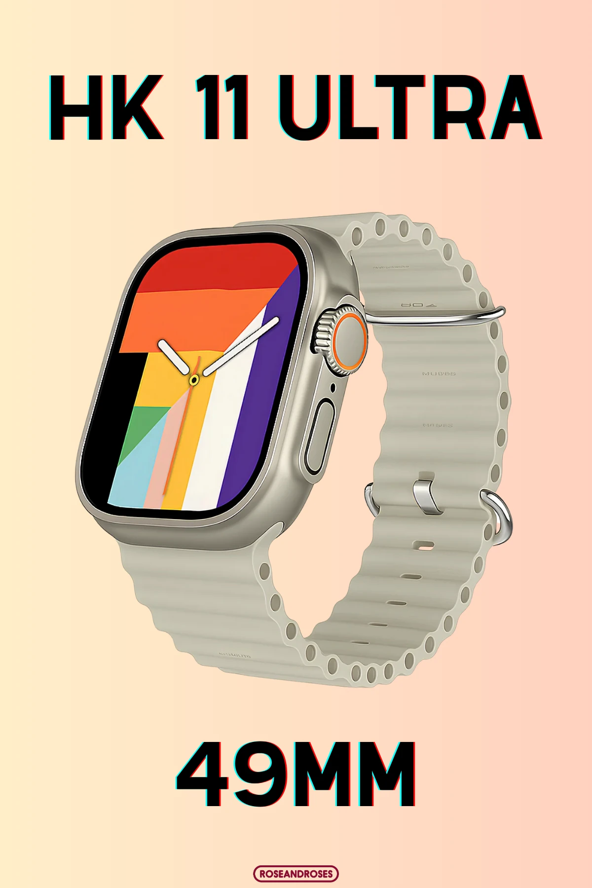 HK11 ULTRA Çok Fonksiyonel Akıllı Saat - Gümüş