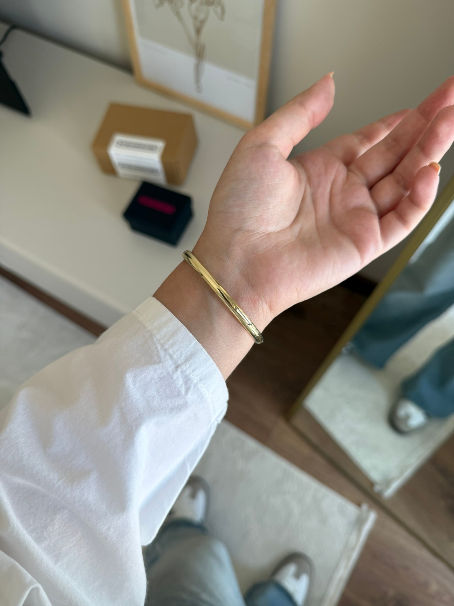Joses Renkli Taş Yeni Sezon Kelepçe Bileklik Gold