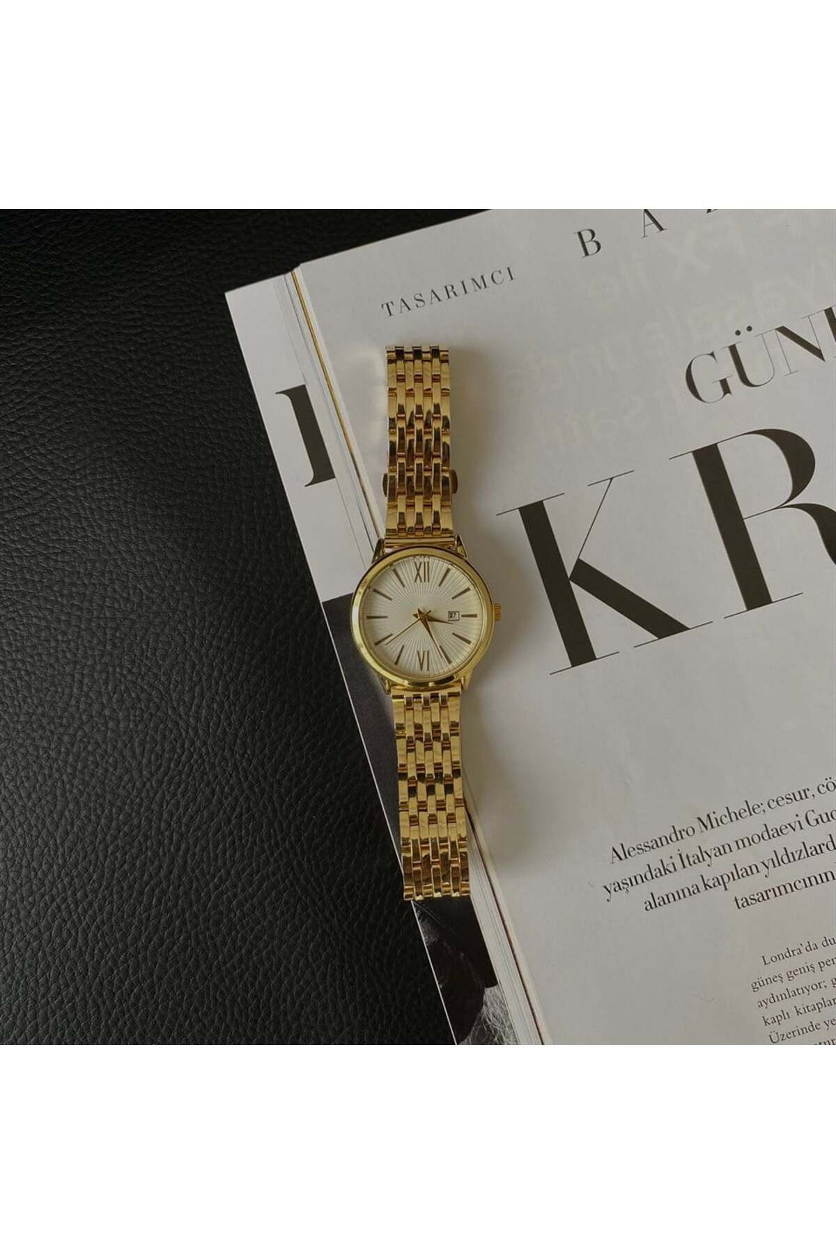 Basic Gold Renk Saat