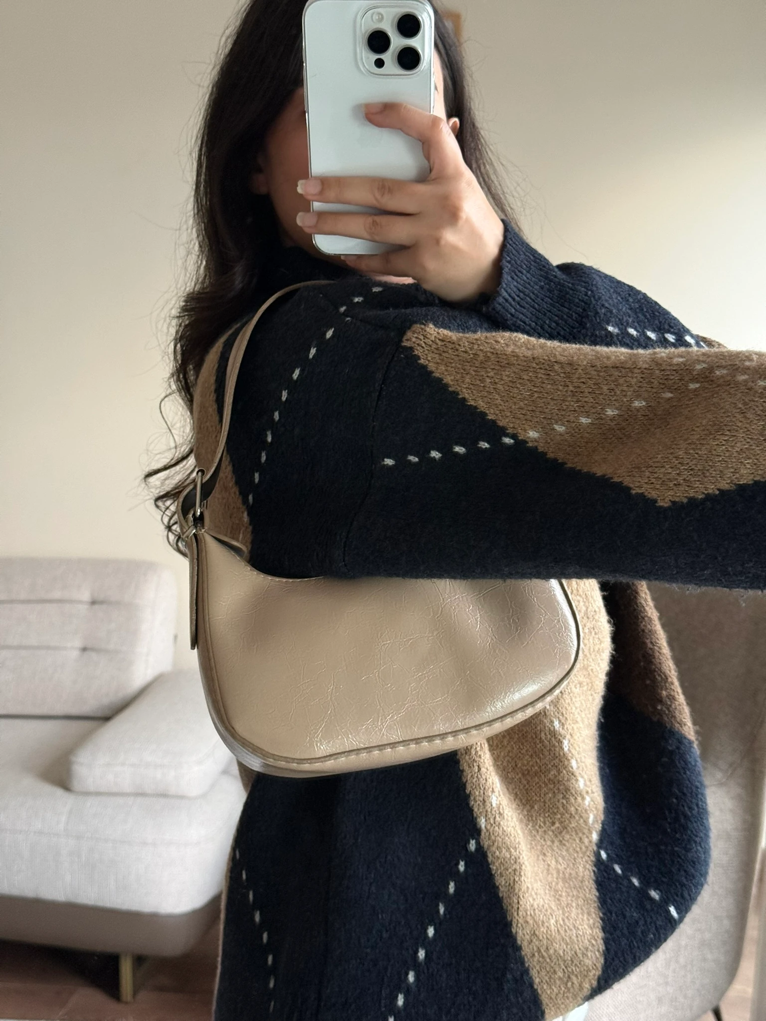 Joste Baget Kadın Kol Çanta - Vizon