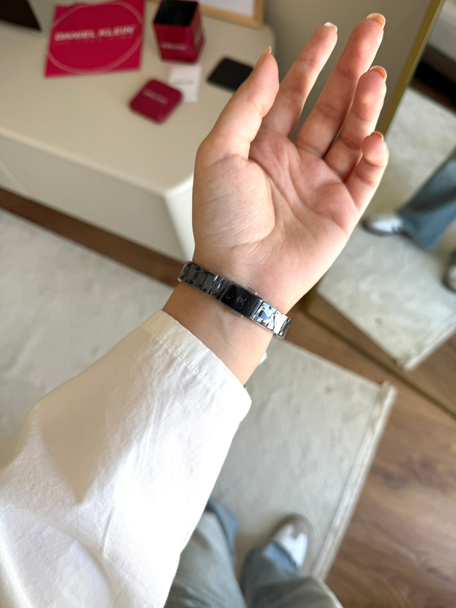 Daniel Klein Garantili Premium Kadın Kol Saati Lacivert Renk (Lacivert Kadran) RSDK-146