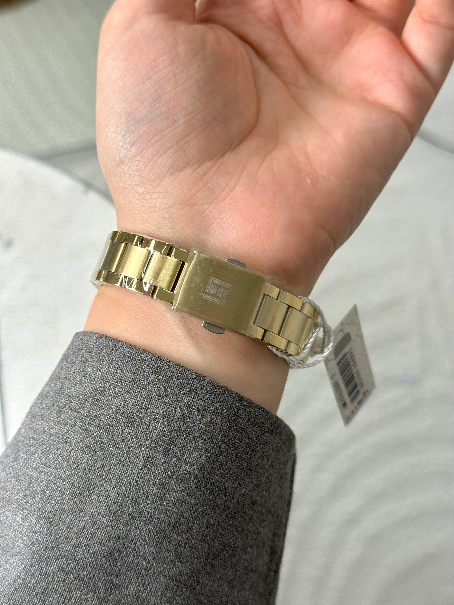 Homies Garantili Premium Kadın Kol Saati Gold (Beyaz Kadran) RSHMS-207