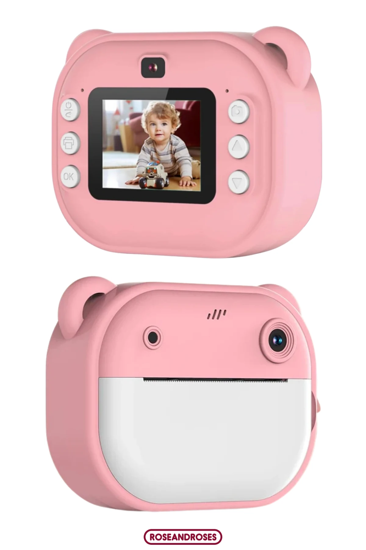 Anlık Çıktı Alabilen Mini Printer Video Foto Kamera 