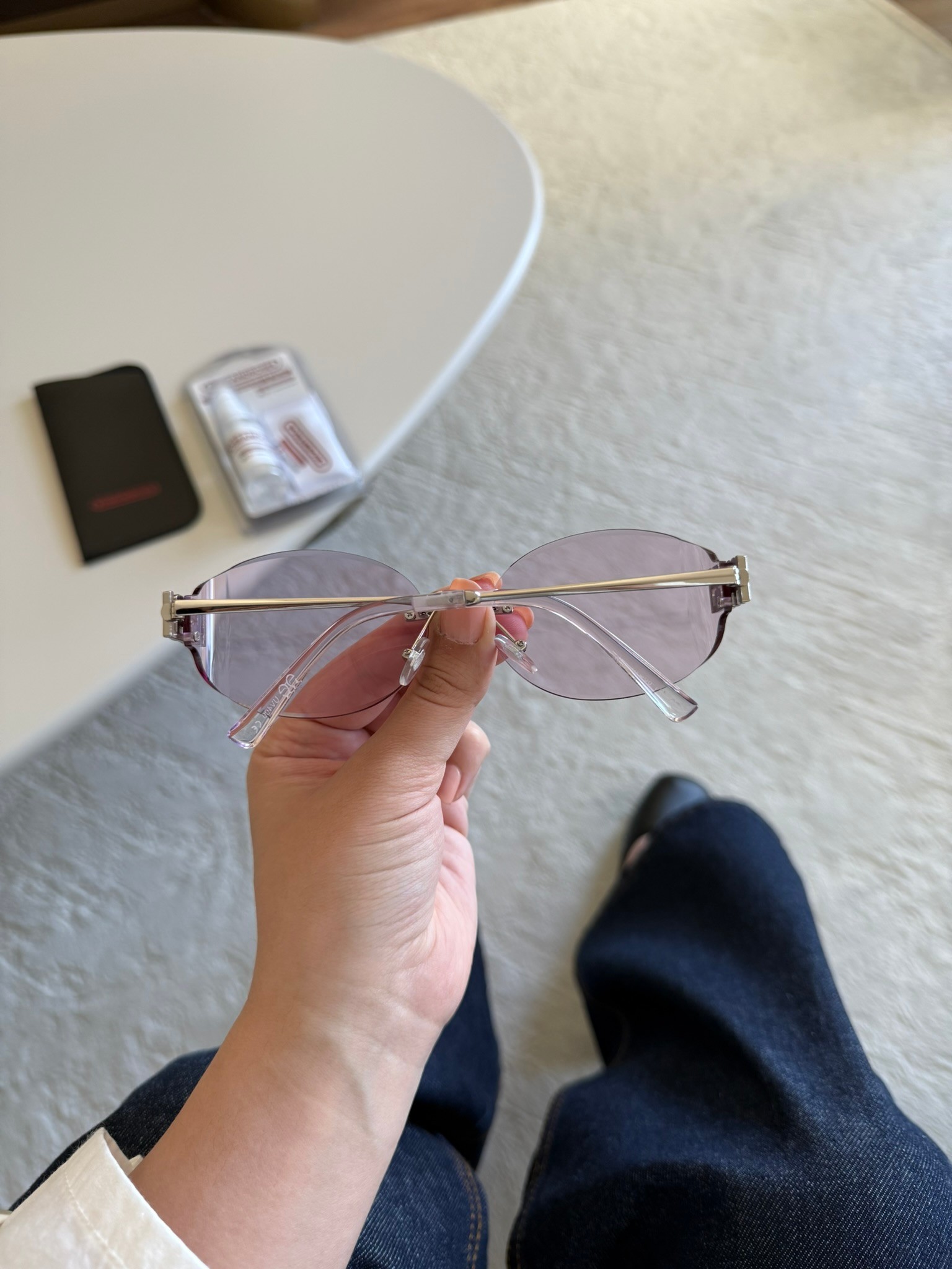 Kayley Logo Detaylı Orijinal Model Yeni Sezon Güneş Gözlüğü Pembe Cam