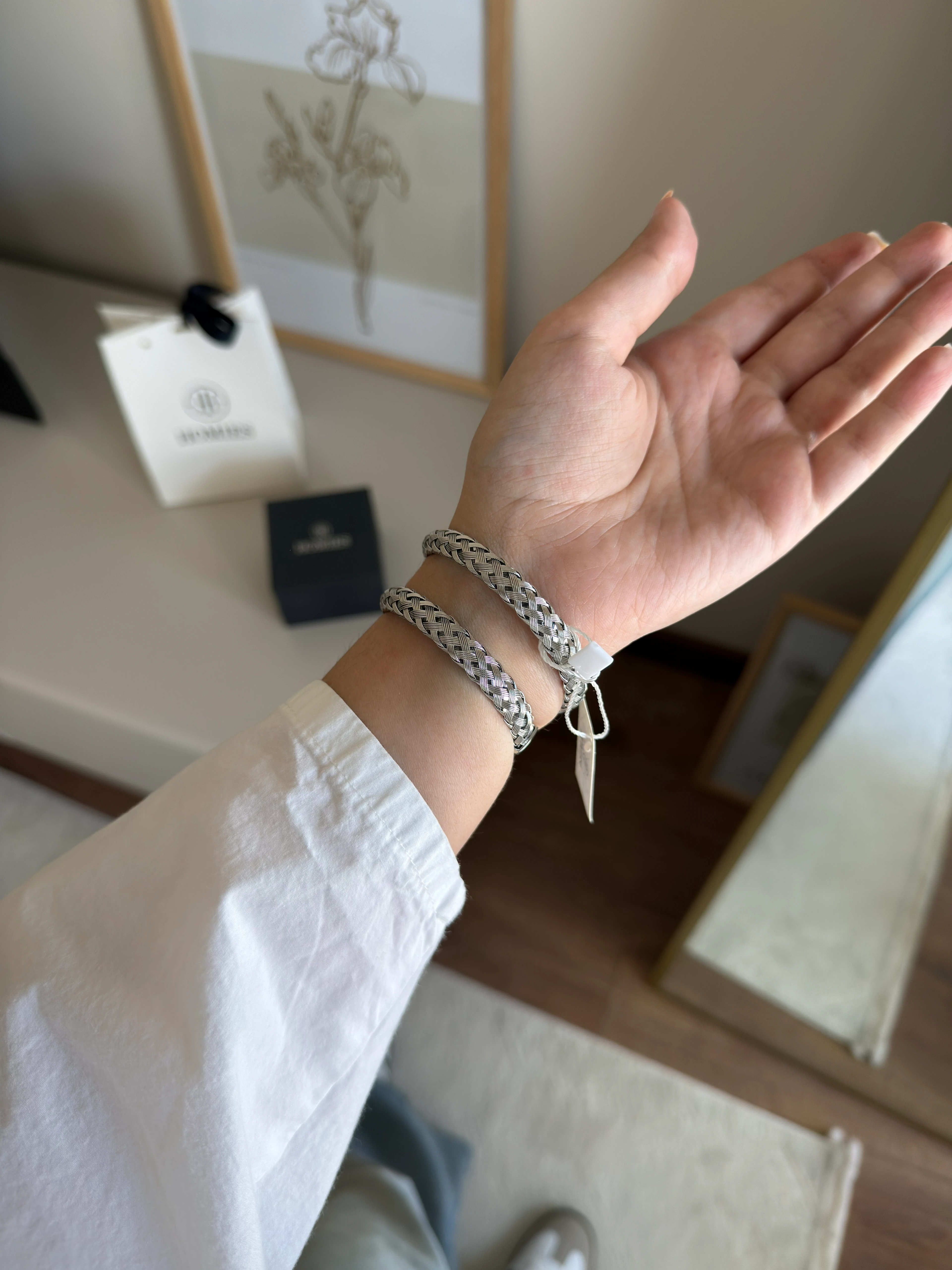 Homies Garantili Premium Kol Saati Gümüş (Beyaz Kadran) RSHMS-262