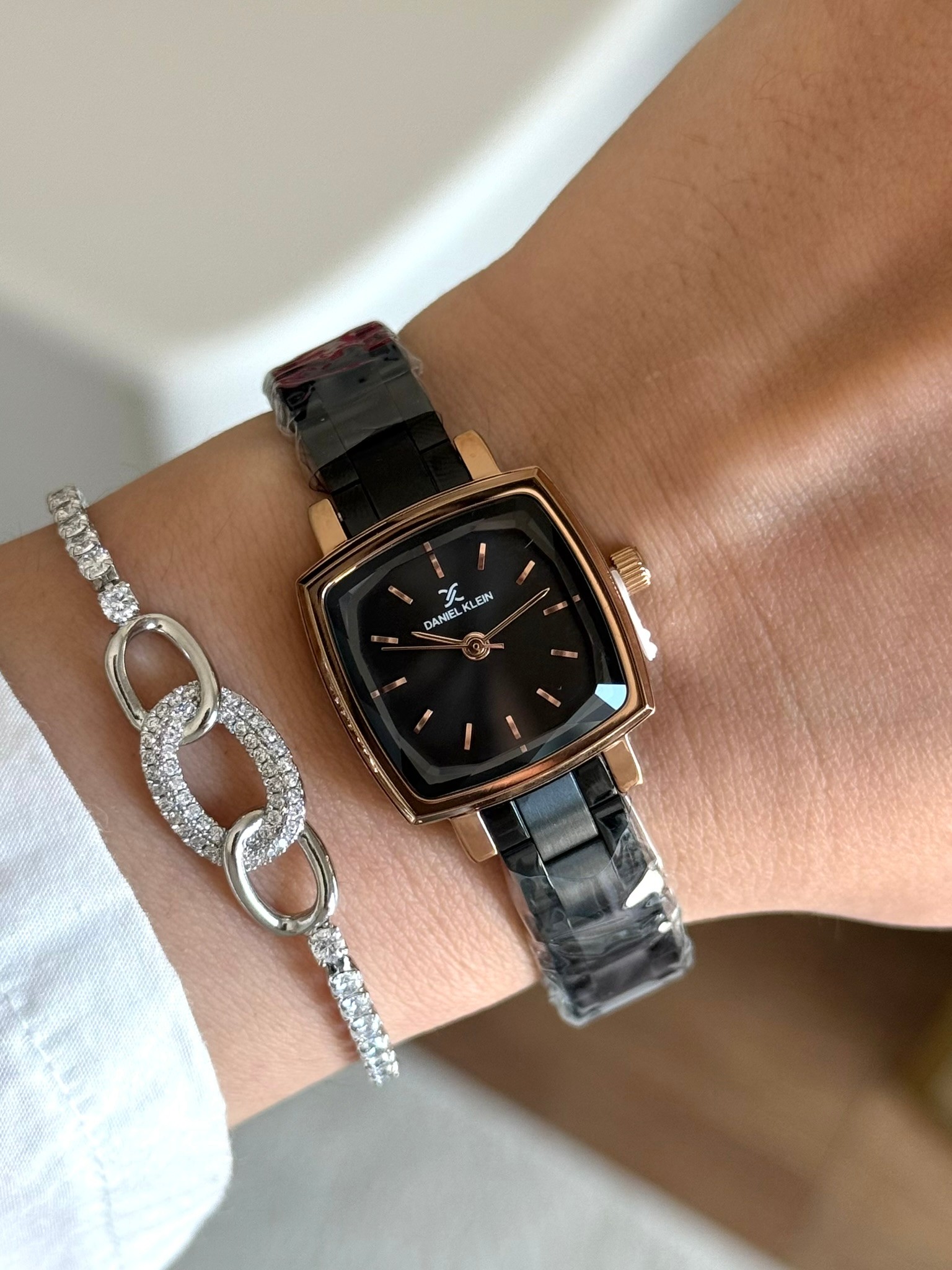 Daniel Klein Garantili Premium Kadın Kol Saati Siyah Renk (Siyah Kadran) RSDK-140