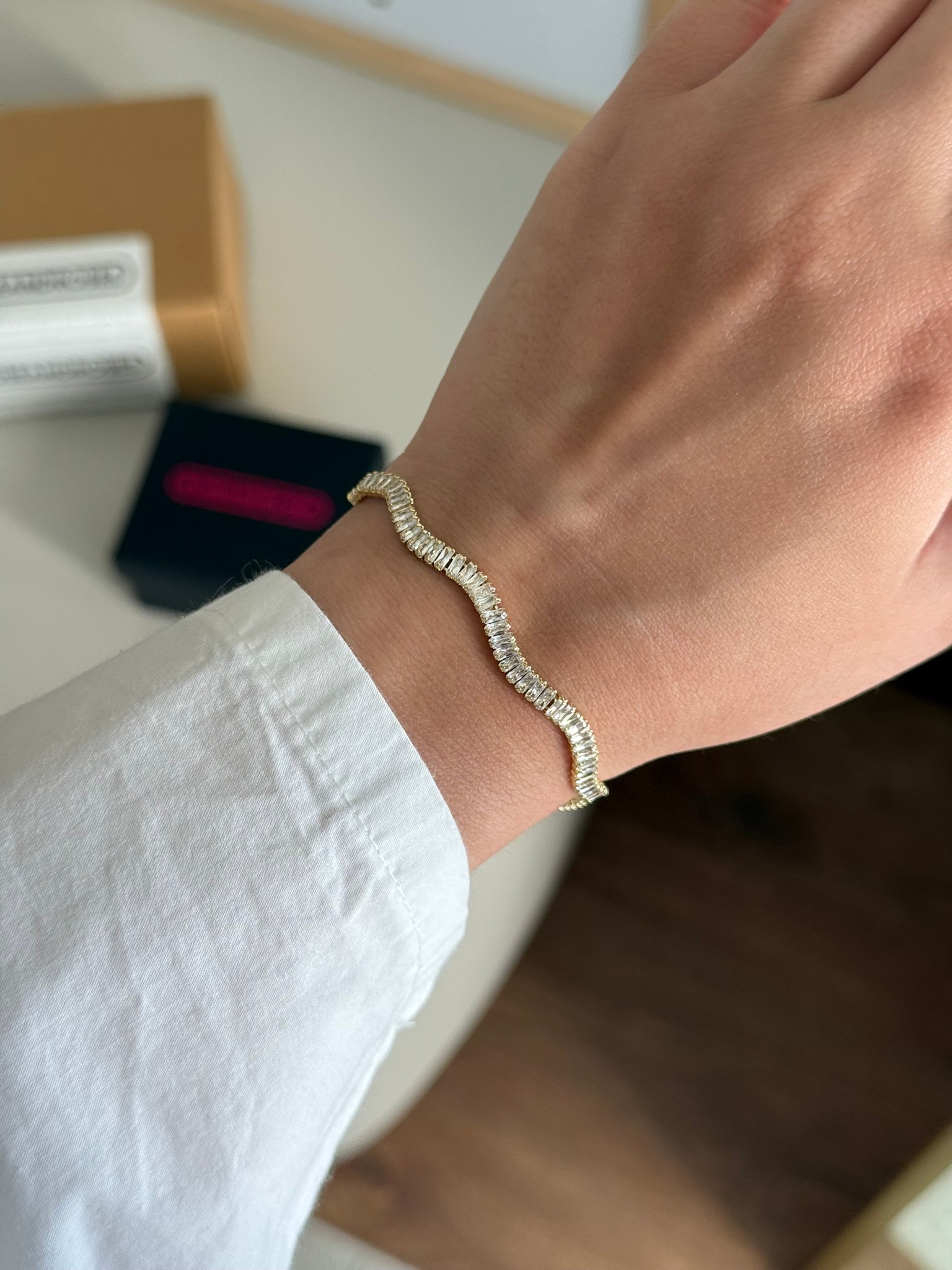 Ziggy Baget Bileklik Gold