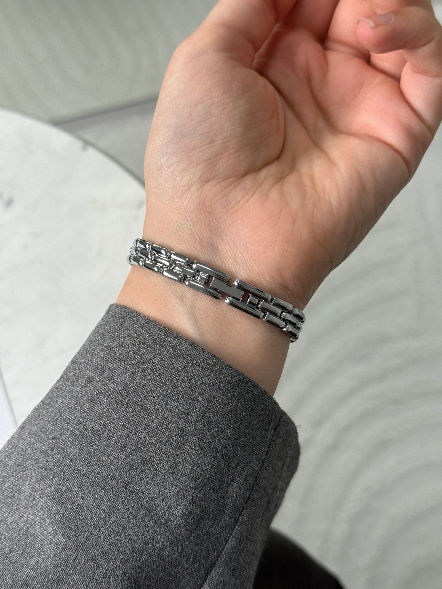 Perta Minimal Yeni Sezon İnce Kordon Kadın Kol Saati Gümüş (Beyaz Kadran)