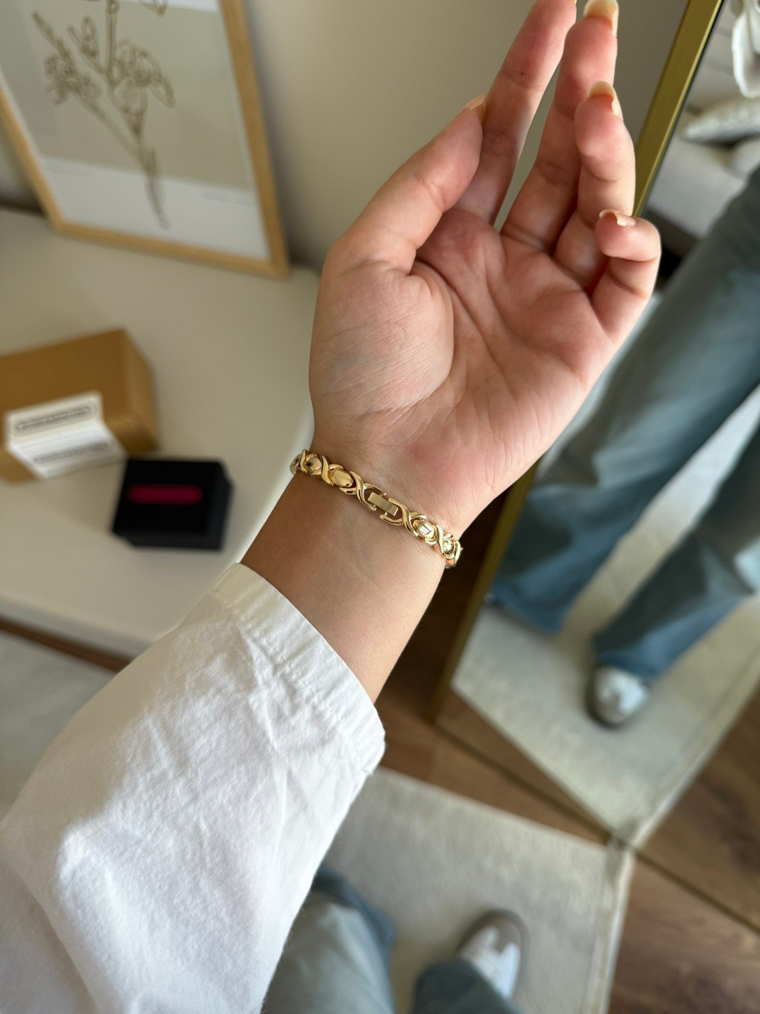 Meffa Minimal Vintage Model Kadın Kol Saati Gold (Bordo Kadran)