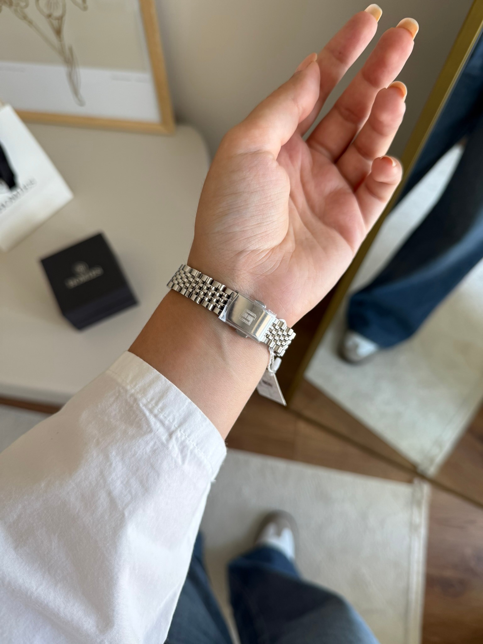 Homies Garantili Premium Kadın Kol Saati Gümüş (Beyaz Kadran) RSHMS-237