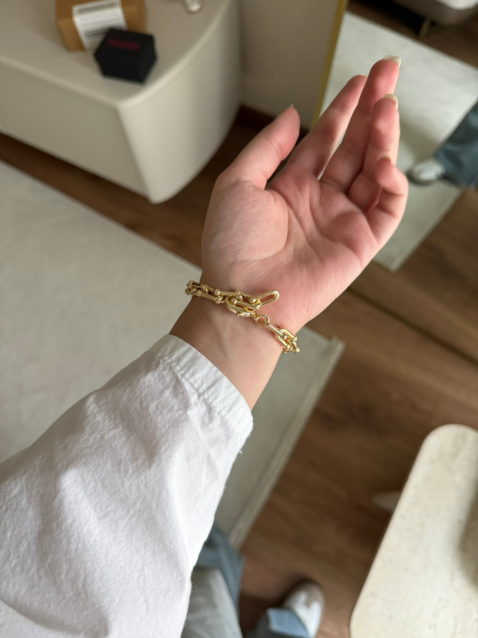 Tiffe Muadi Model Kadın Kol Saati Gold (Yeşil Kadran)