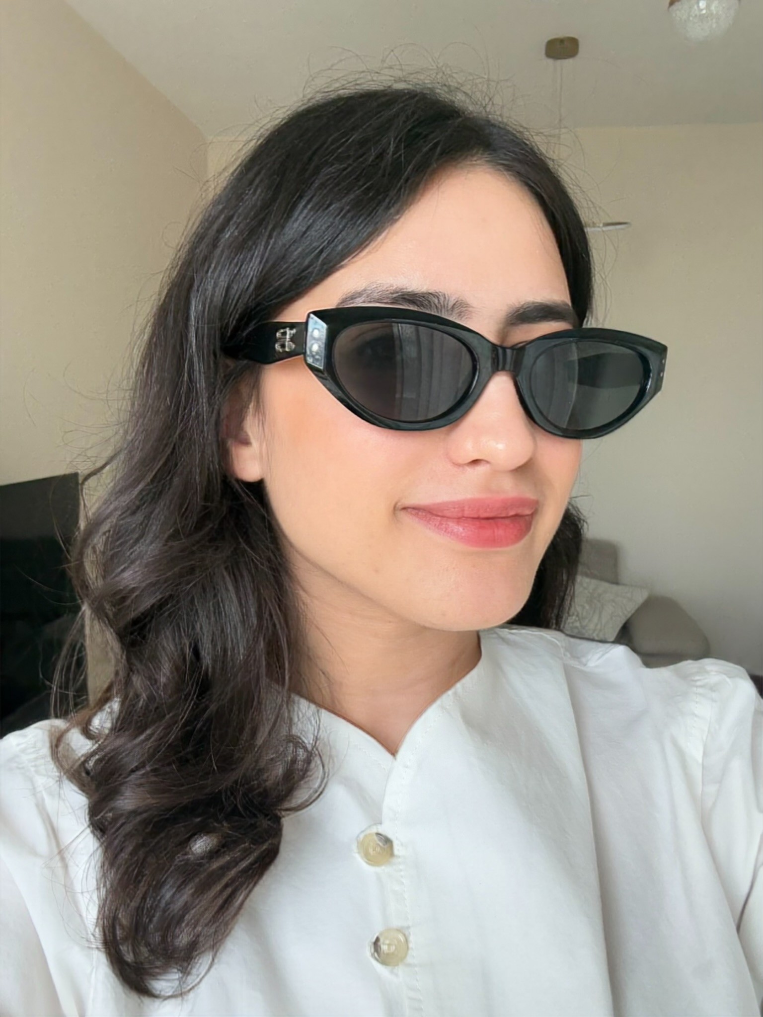 Kairi Orijinal Model Güneş Gözlüğü Siyah Çerçeve Siyah Cam