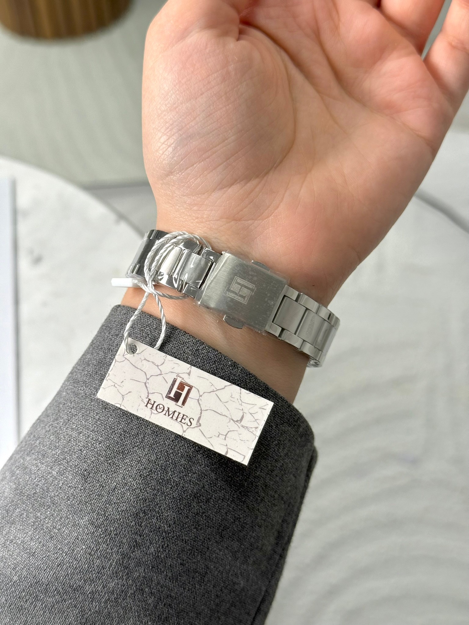 Homies Garantili Premium Kadın Kol Saati Gümüş (Beyaz Kadran) RSHMS-210