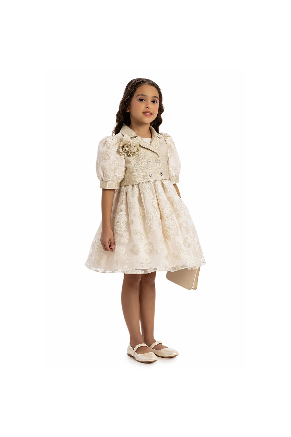 Floral Elbise 3’lü Takım