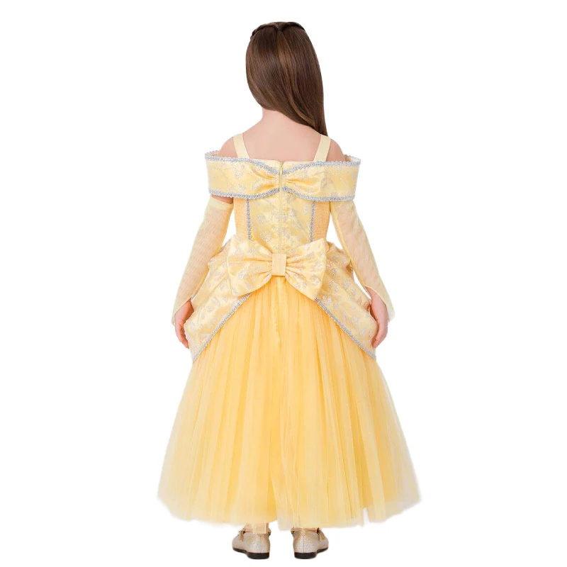 Yellow Girl Princess Kostüm