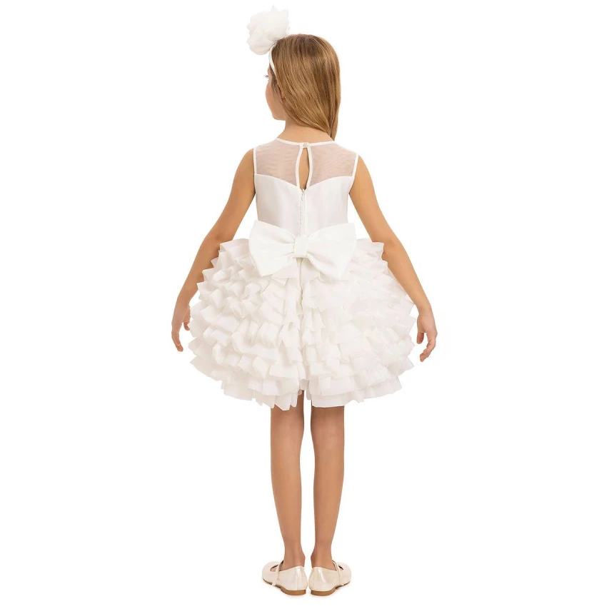 Sweet Elegance Elbise & Saç Aksesuarlı 2’li Takım