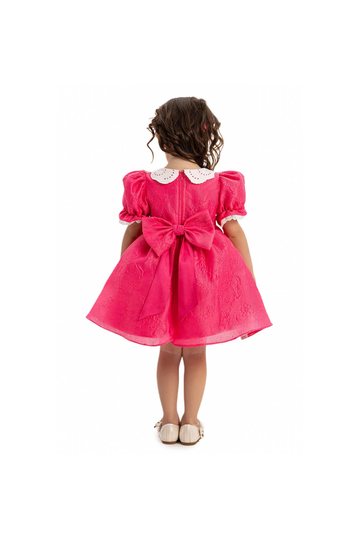 Vintage Rose Elbise & Saç Aksesuarlı 2’li Takım