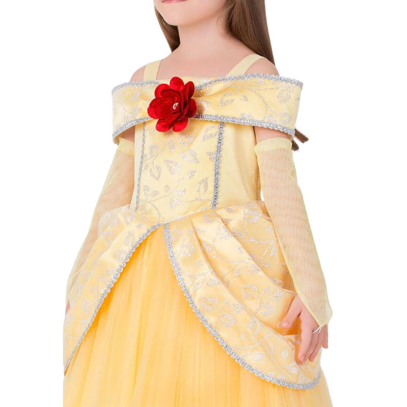 Yellow Girl Princess Kostüm