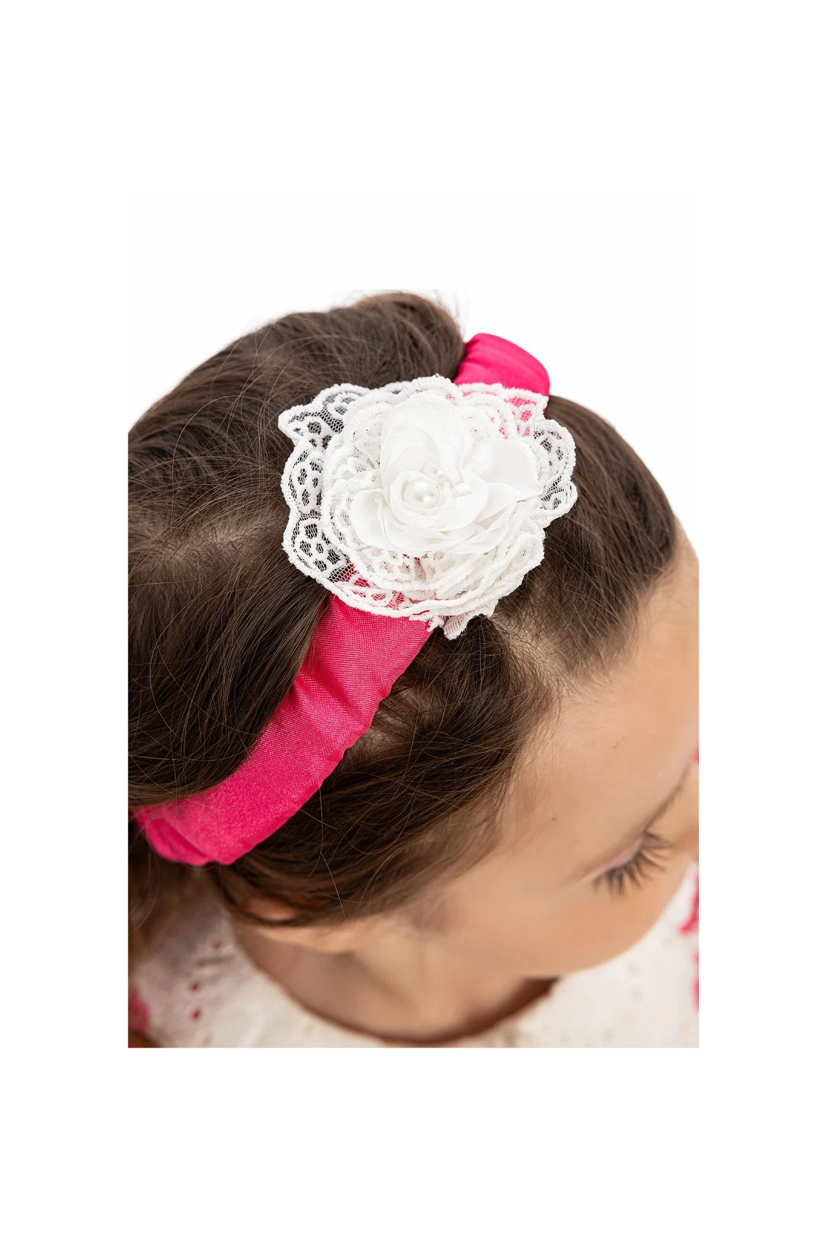 Vintage Rose Elbise & Saç Aksesuarlı 2’li Takım