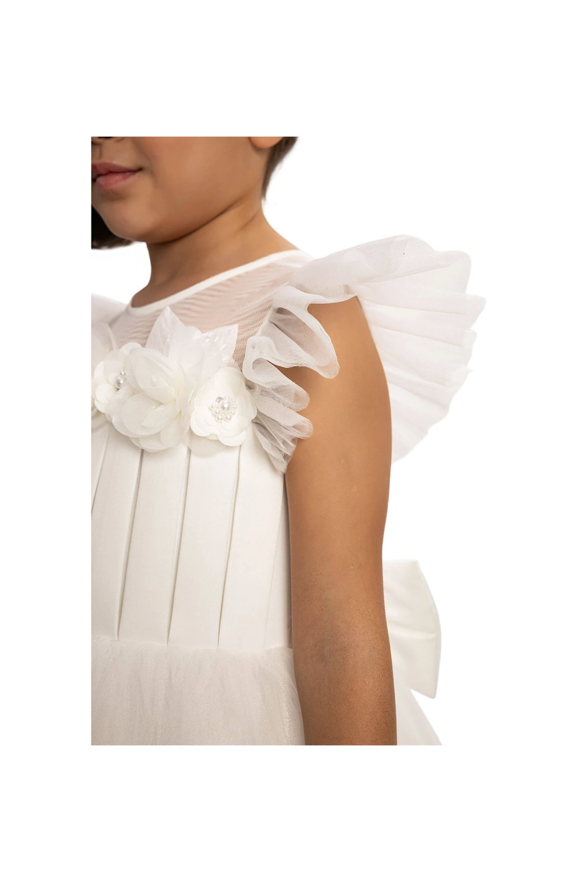 Blossom Tale Elbise & Saç Aksesuarlı 2’li Takım