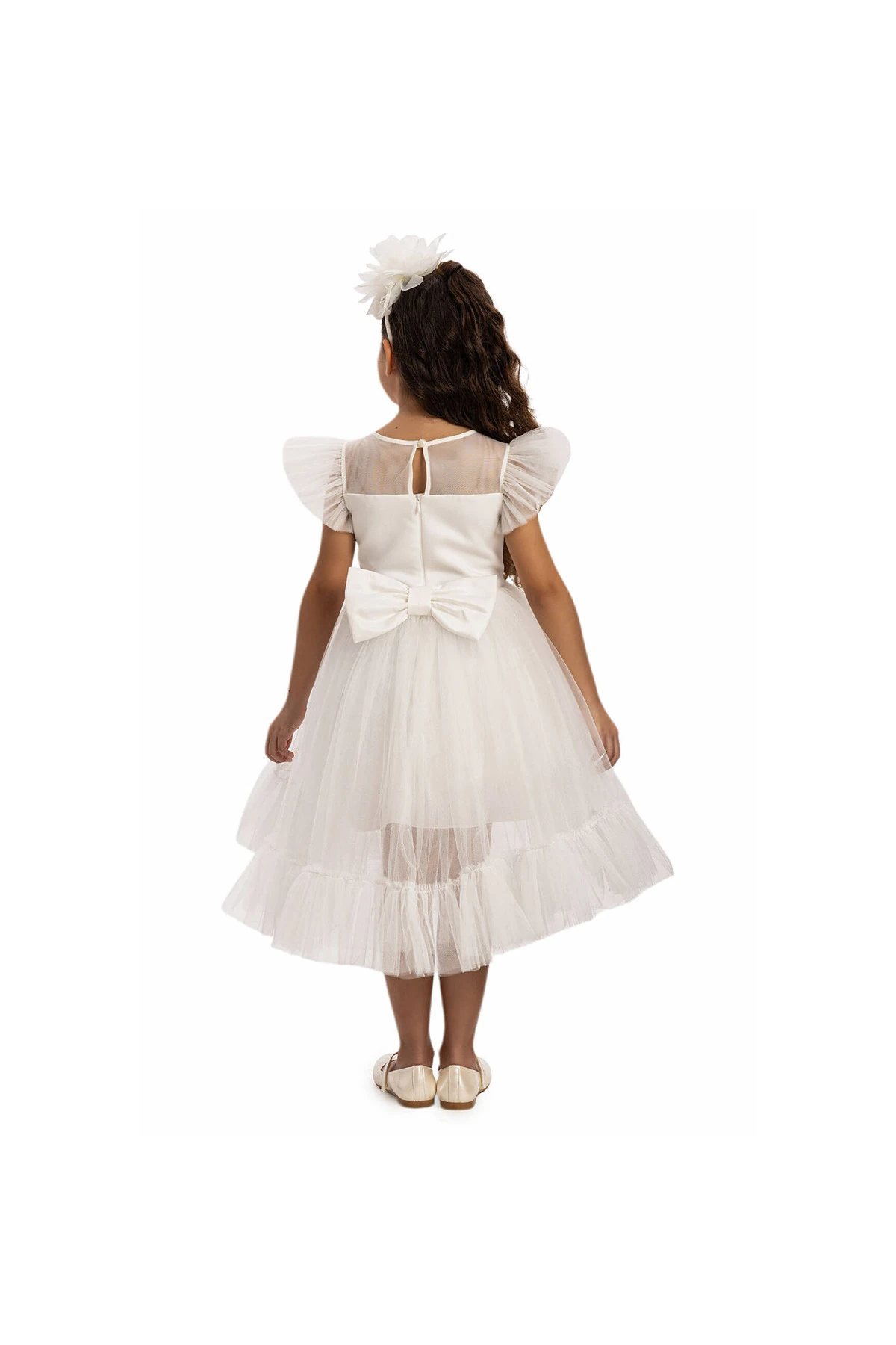 Blossom Tale Elbise & Saç Aksesuarlı 2’li Takım