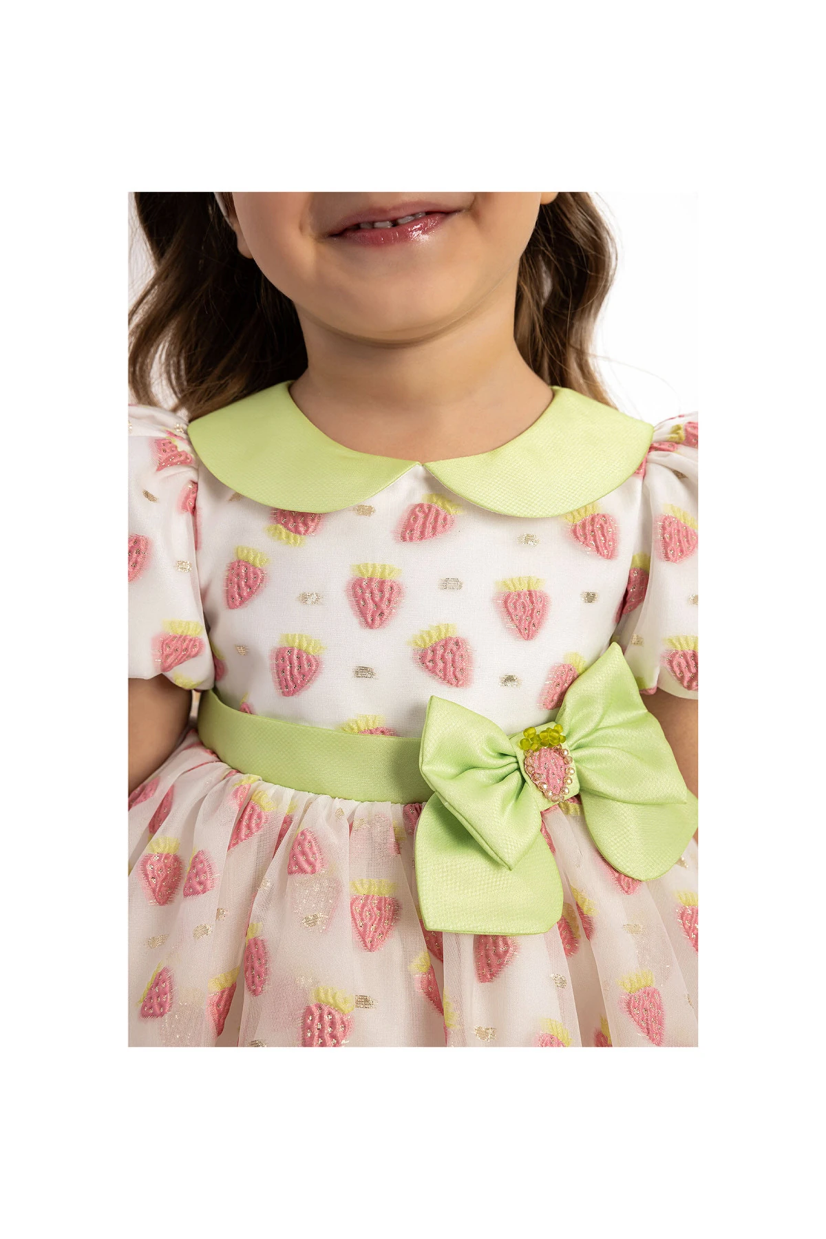 Berry Joy Elbise & Saç Aksesuarlı Takım