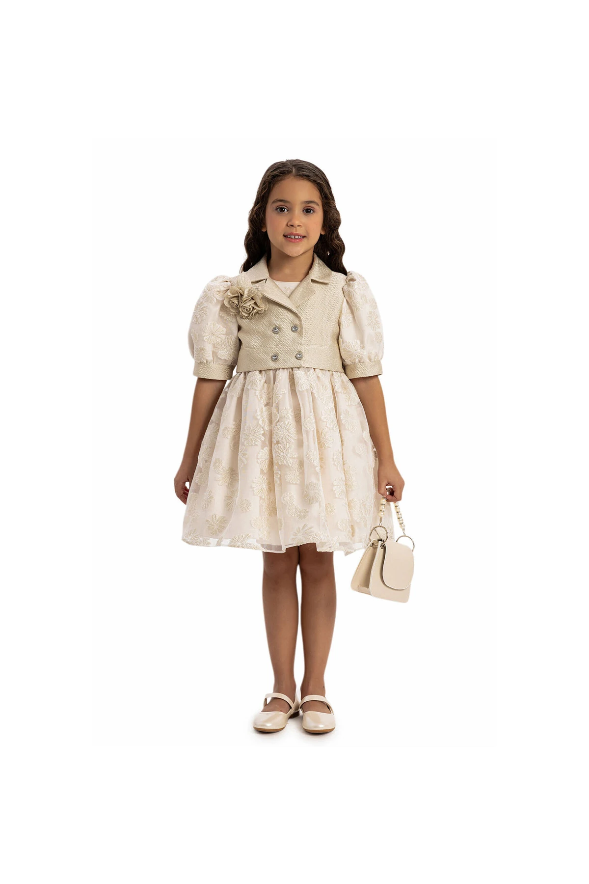 Floral Elbise 3’lü Takım