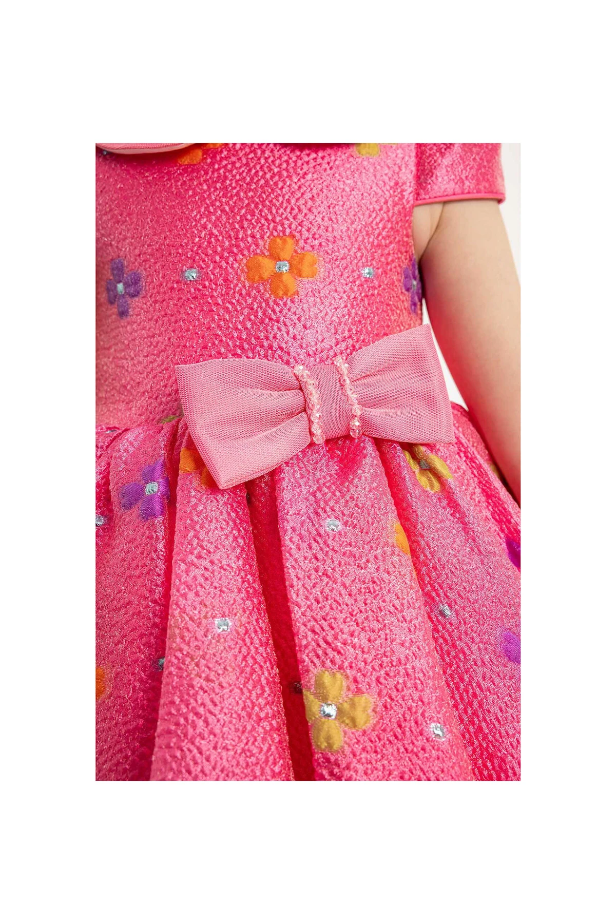 Floral Joy Elbise & Saç Aksesuarlı 2’li Takım