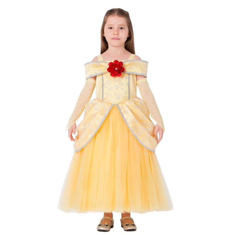 Yellow Girl Princess Kostüm