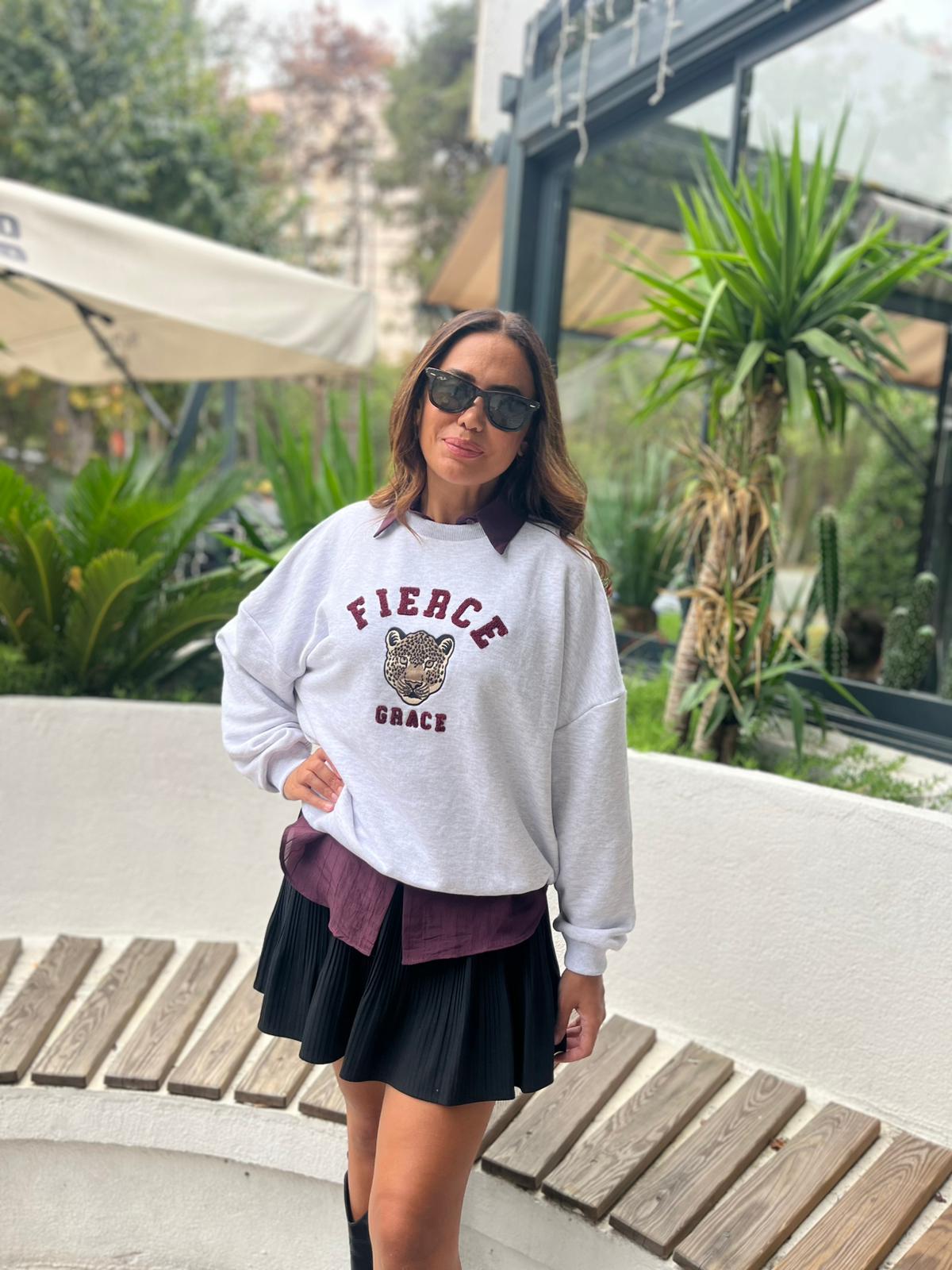 Fierce Şardonsuz Sweatshirt