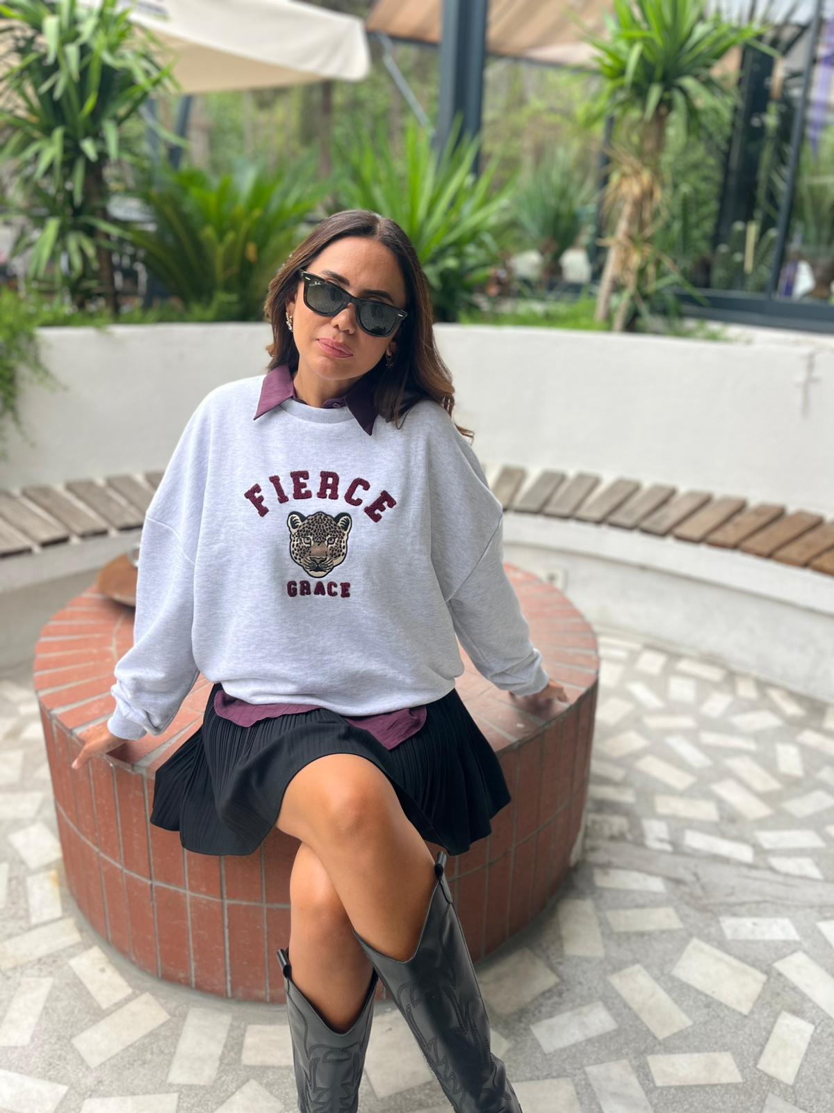 Fierce Şardonsuz Sweatshirt