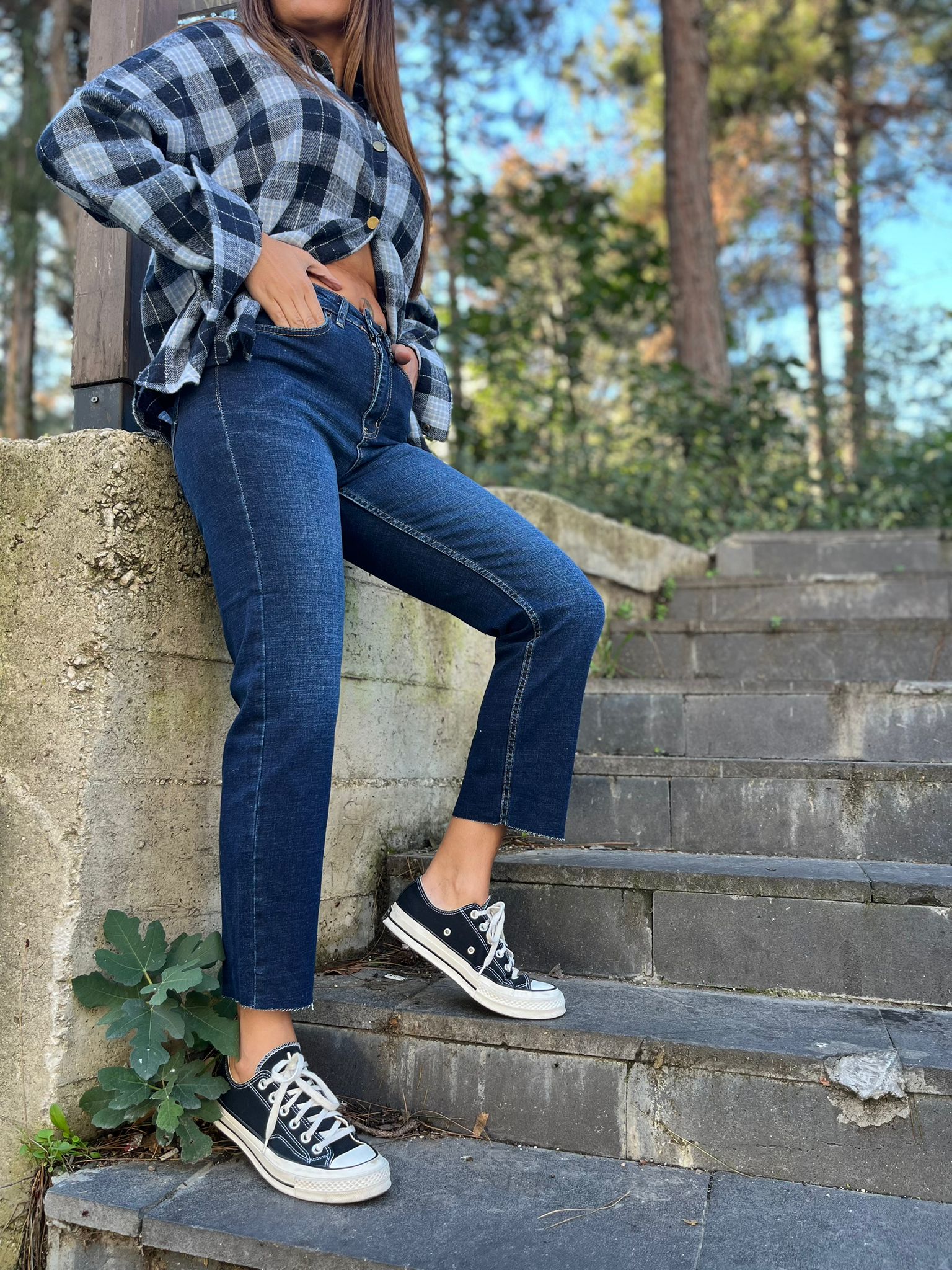 Boyfit Lacivert Jean 