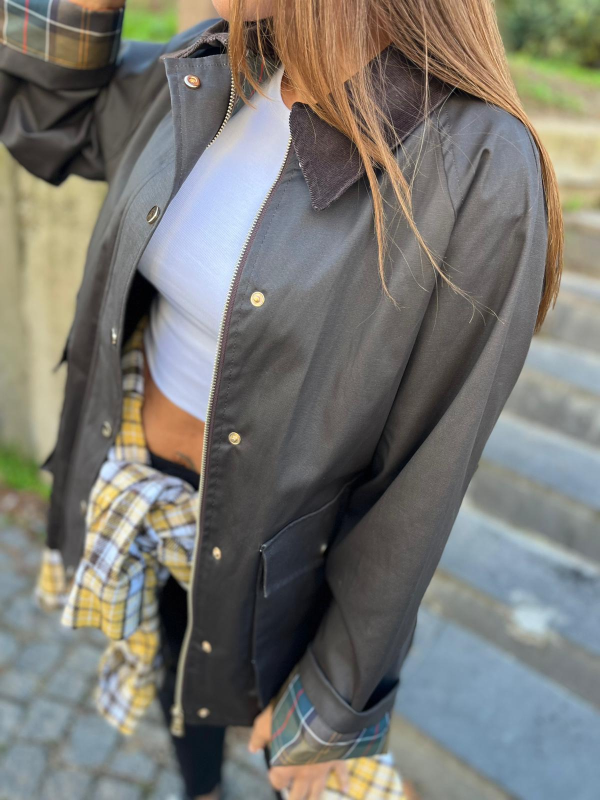 Marka Model İçi Ekoseli Mont 