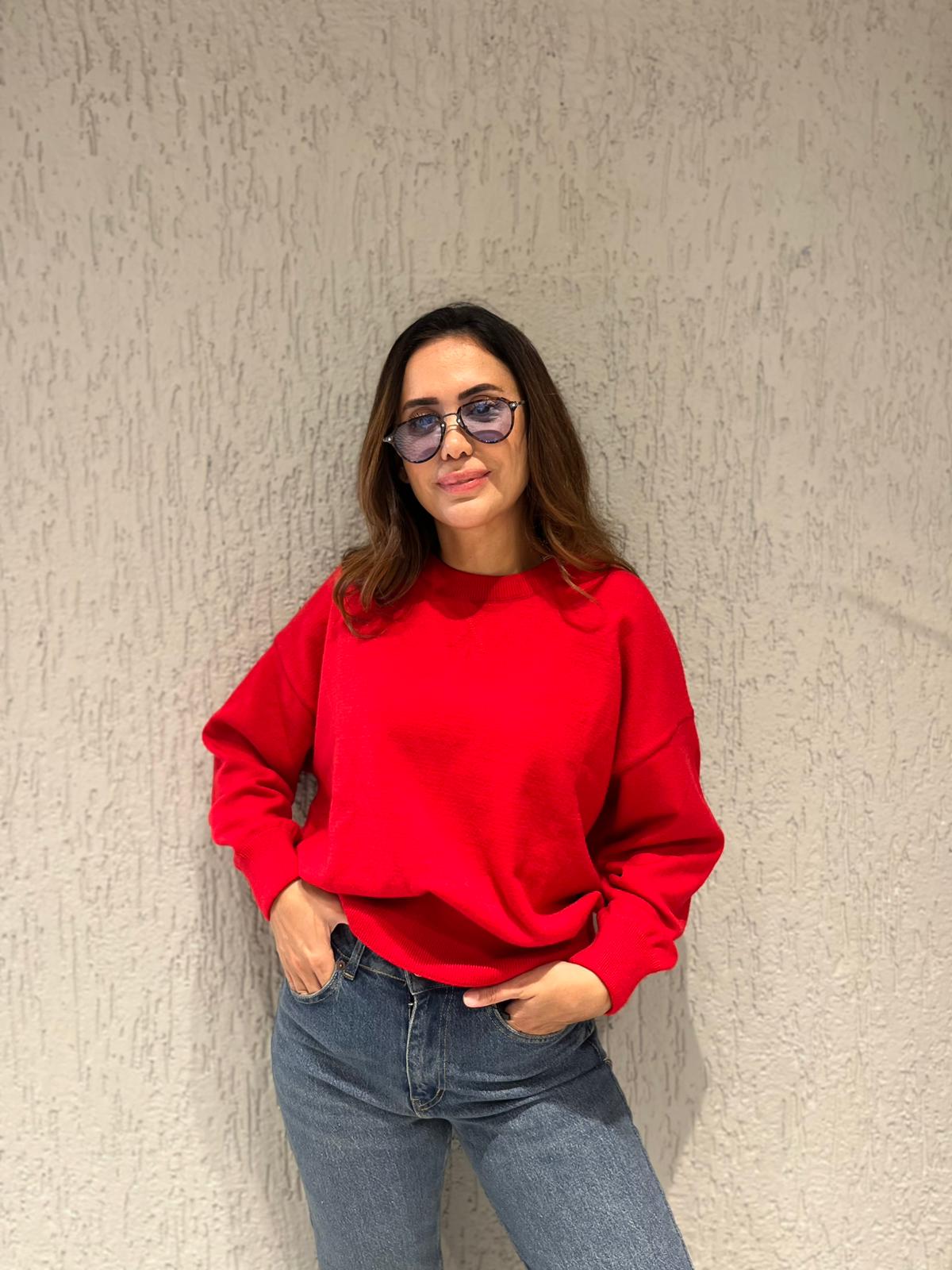 Premium Basic Triko  - Kırmızı