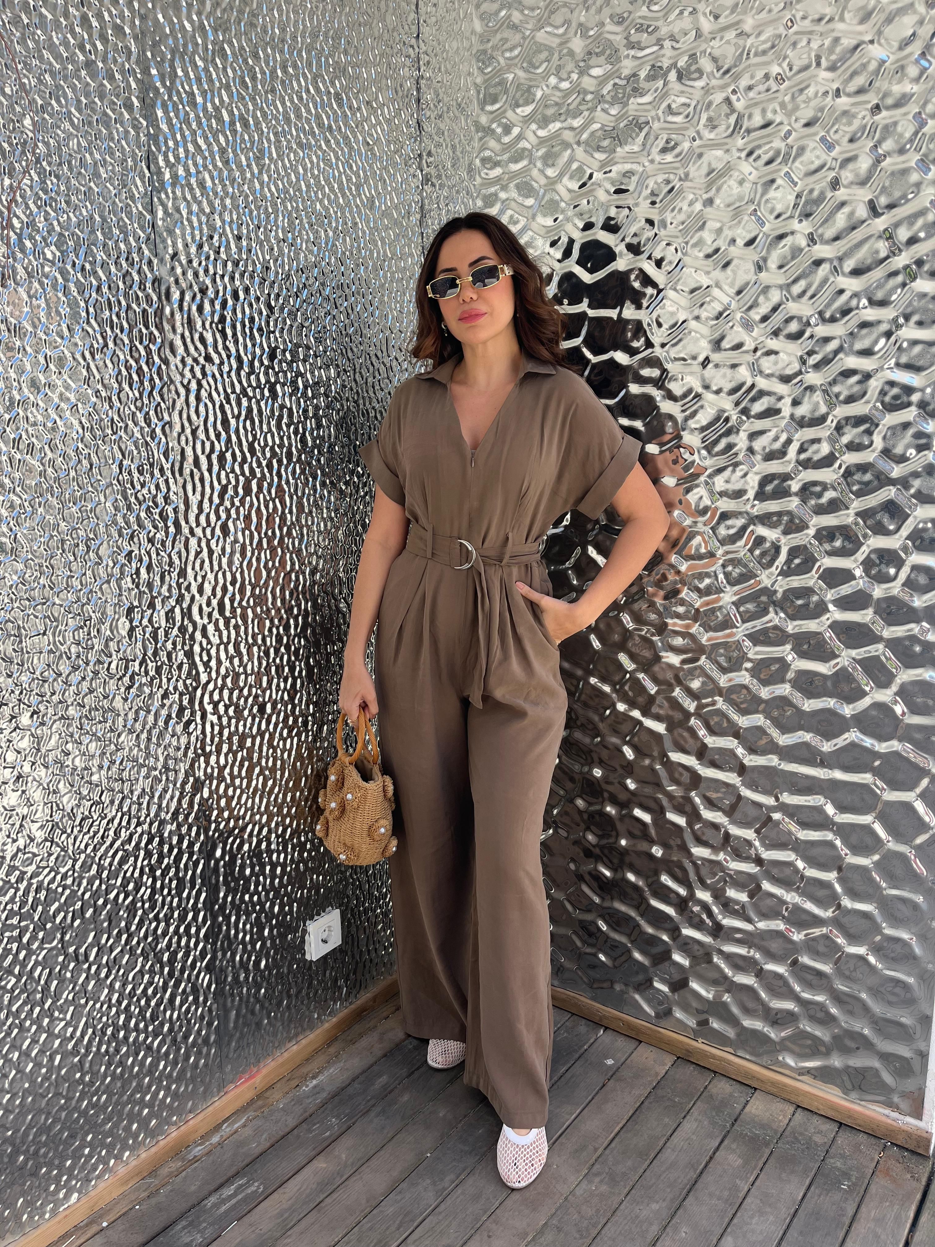 Tensel Kumaş Tulum 