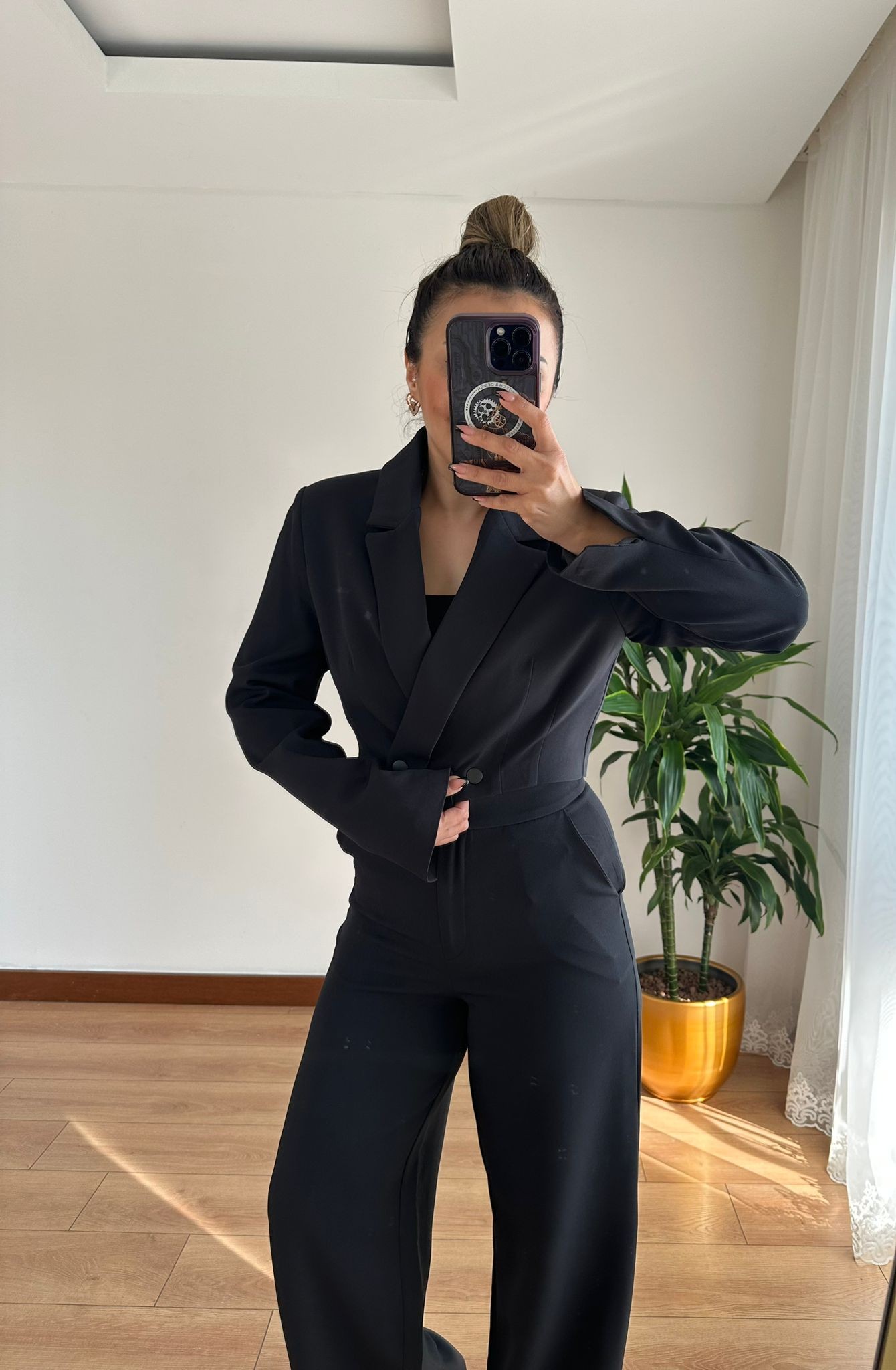 MİNİ CEKET & PANTOLON TAKIM • SİYAH