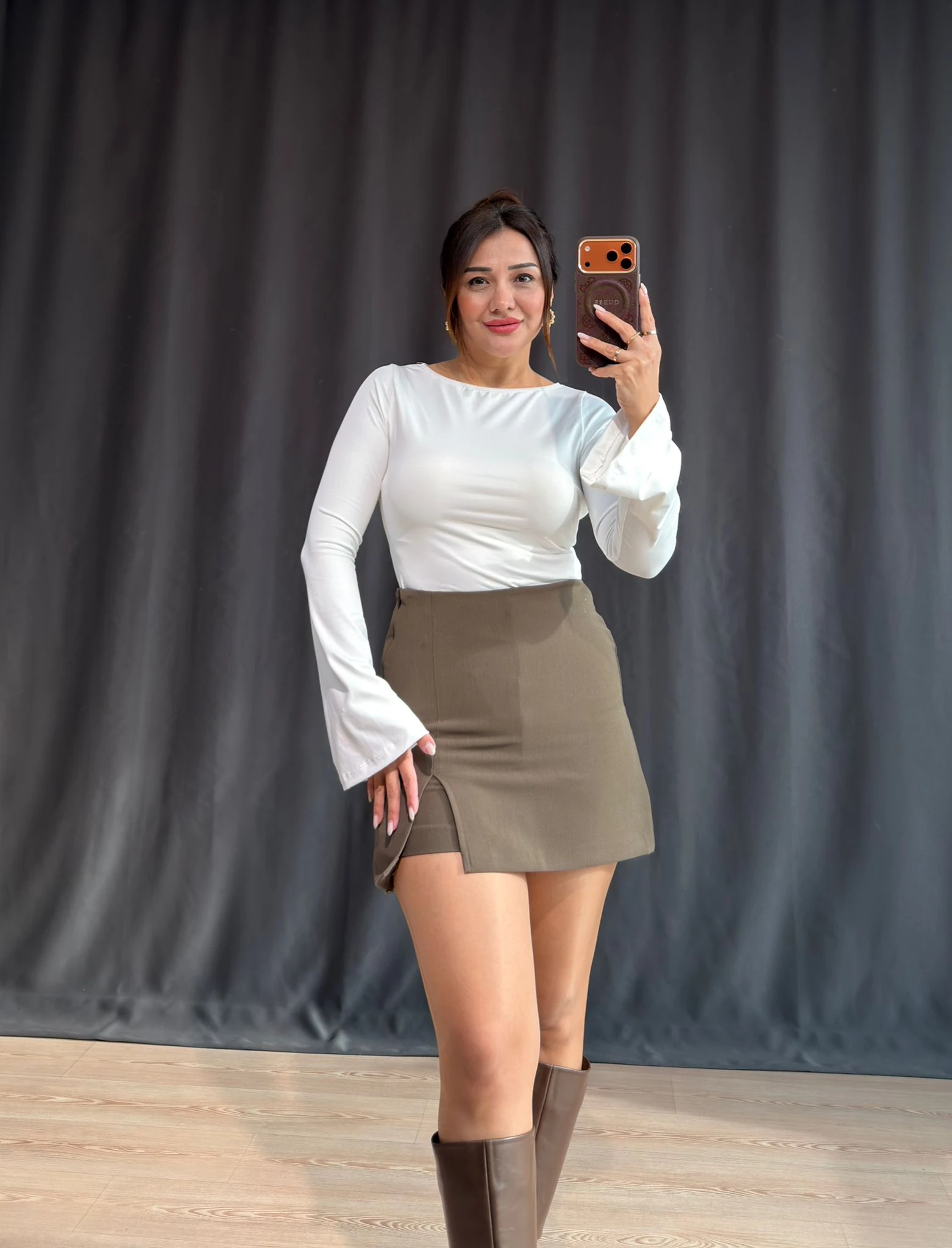 İSPANYOL KOL BODY - BEYAZ