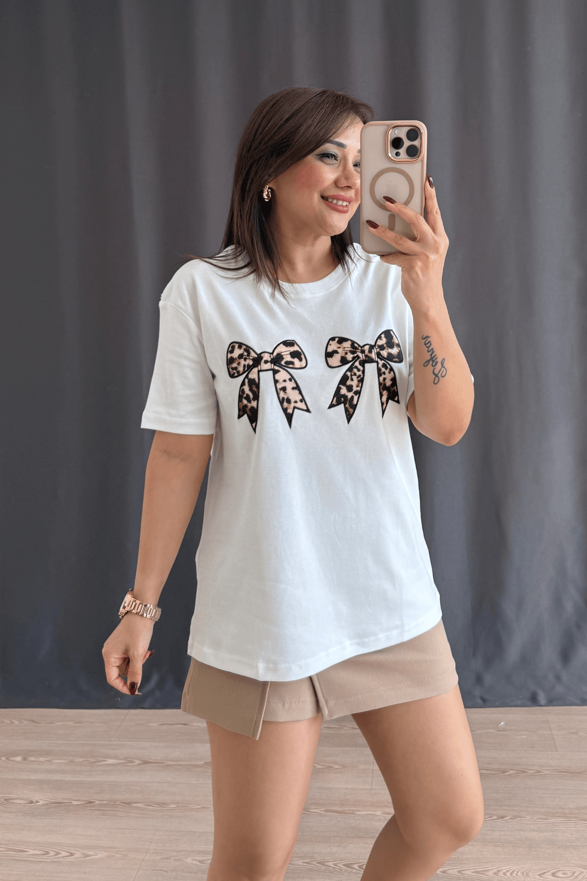 Alice Fiyonk Detaylı Basic T-shirt