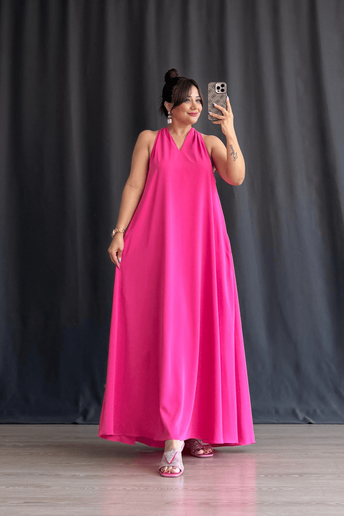 Petry Dubai Elbise - FUŞYA
