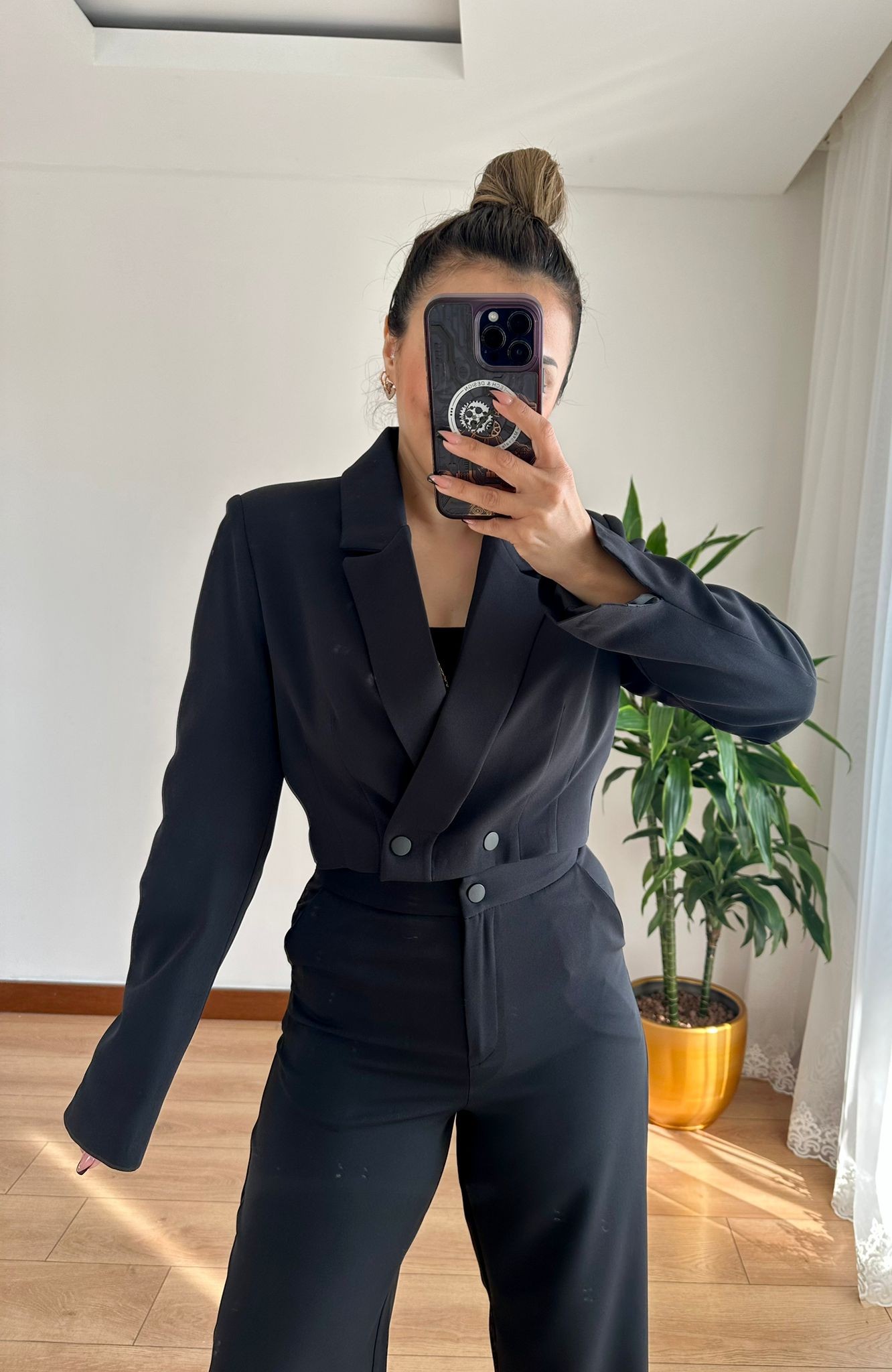 MİNİ CEKET & PANTOLON TAKIM • SİYAH