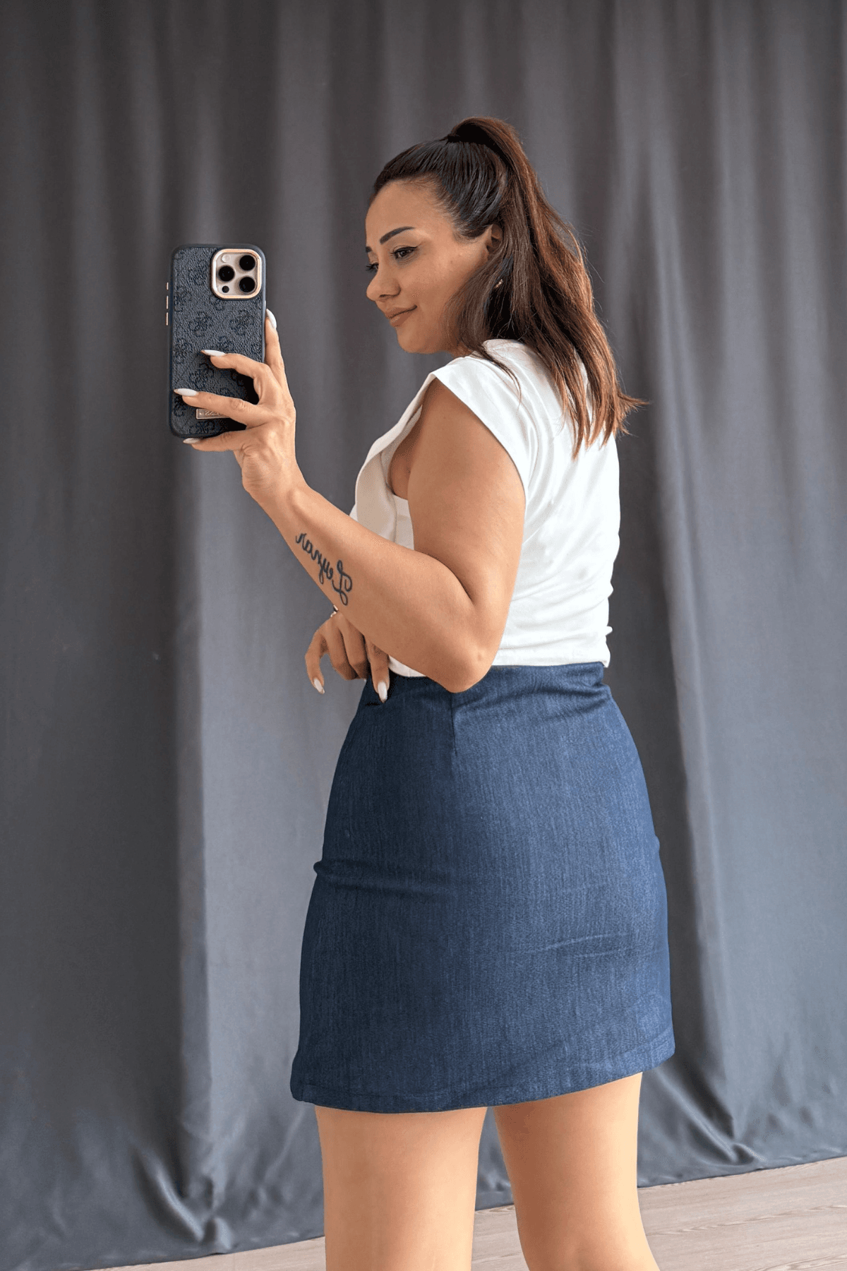 Tinty Crop Bluz