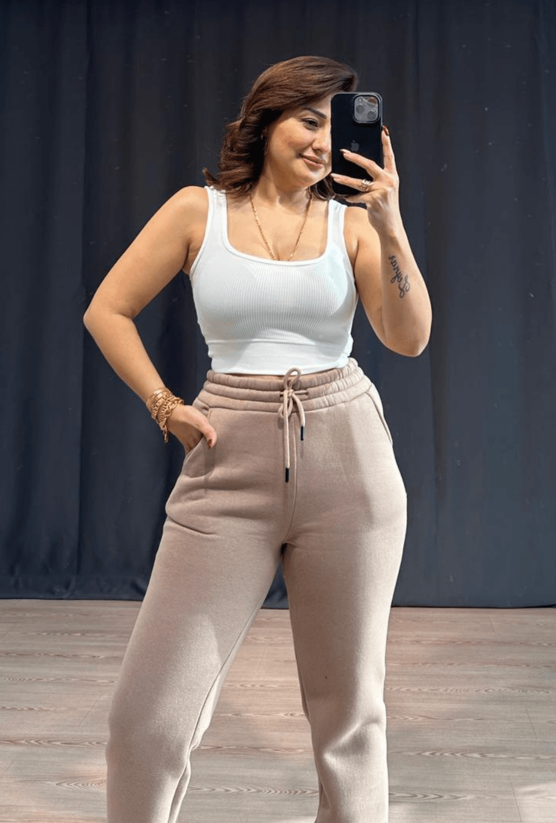 WELDA JOGGER EŞOFMAN • CAPPUCCİNO