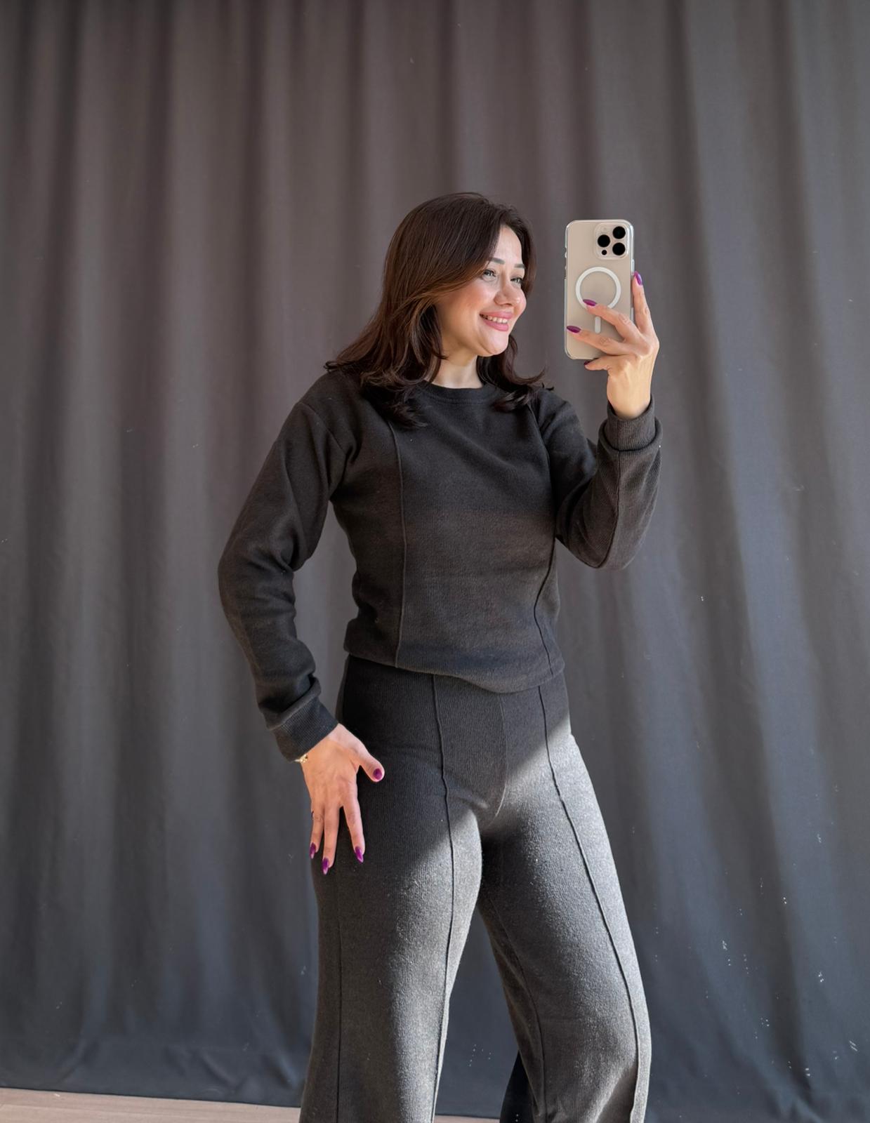 KLEİN ÇİMALI TAKIM - KAHVERENGİ