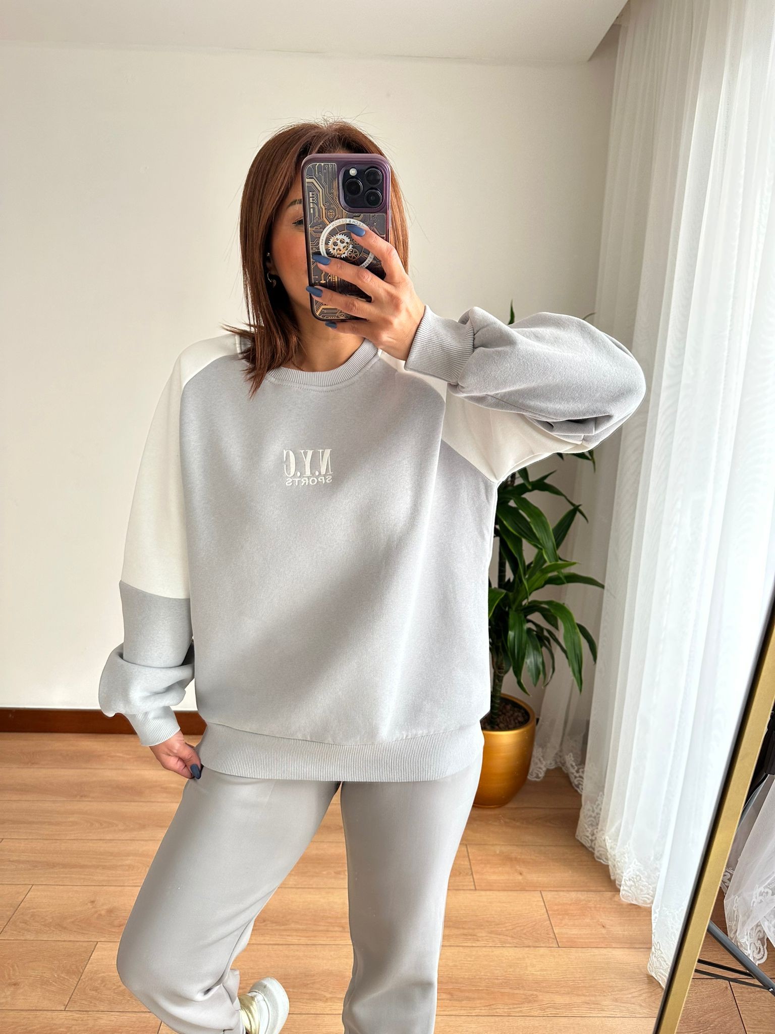 NYC Şardonlu Sweat