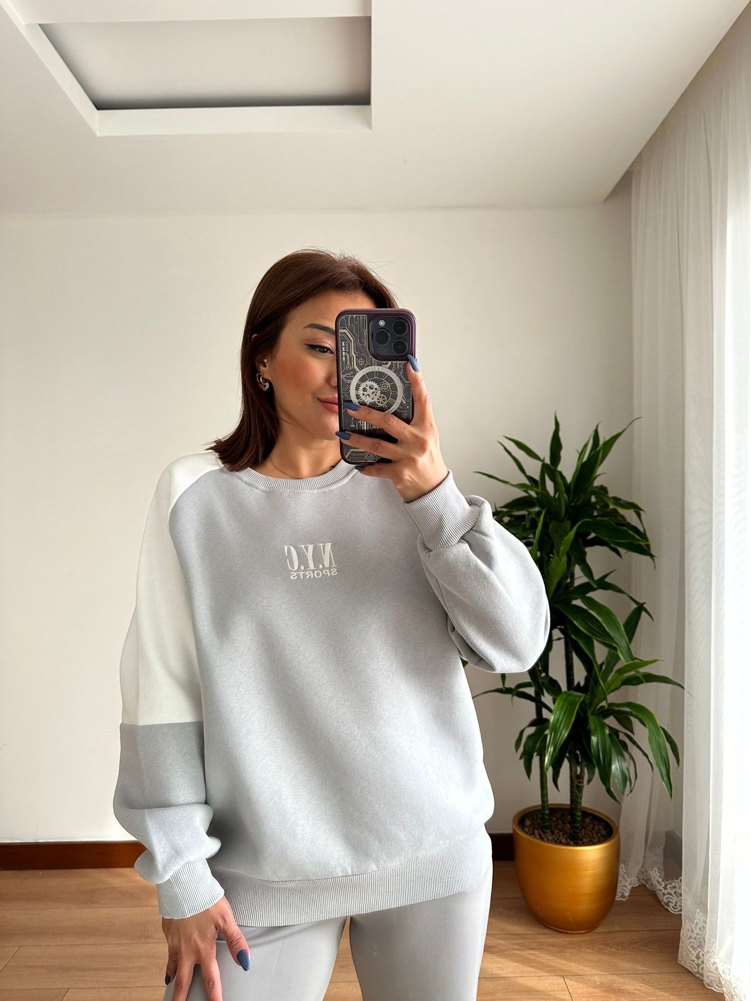 NYC Şardonlu Sweat