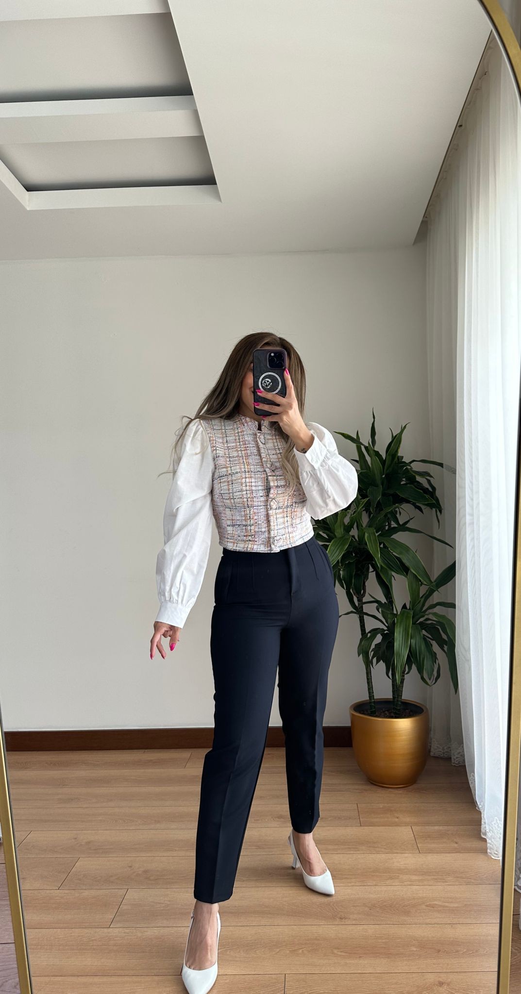 ZARA MODEL PANTOLON • LACİVERT