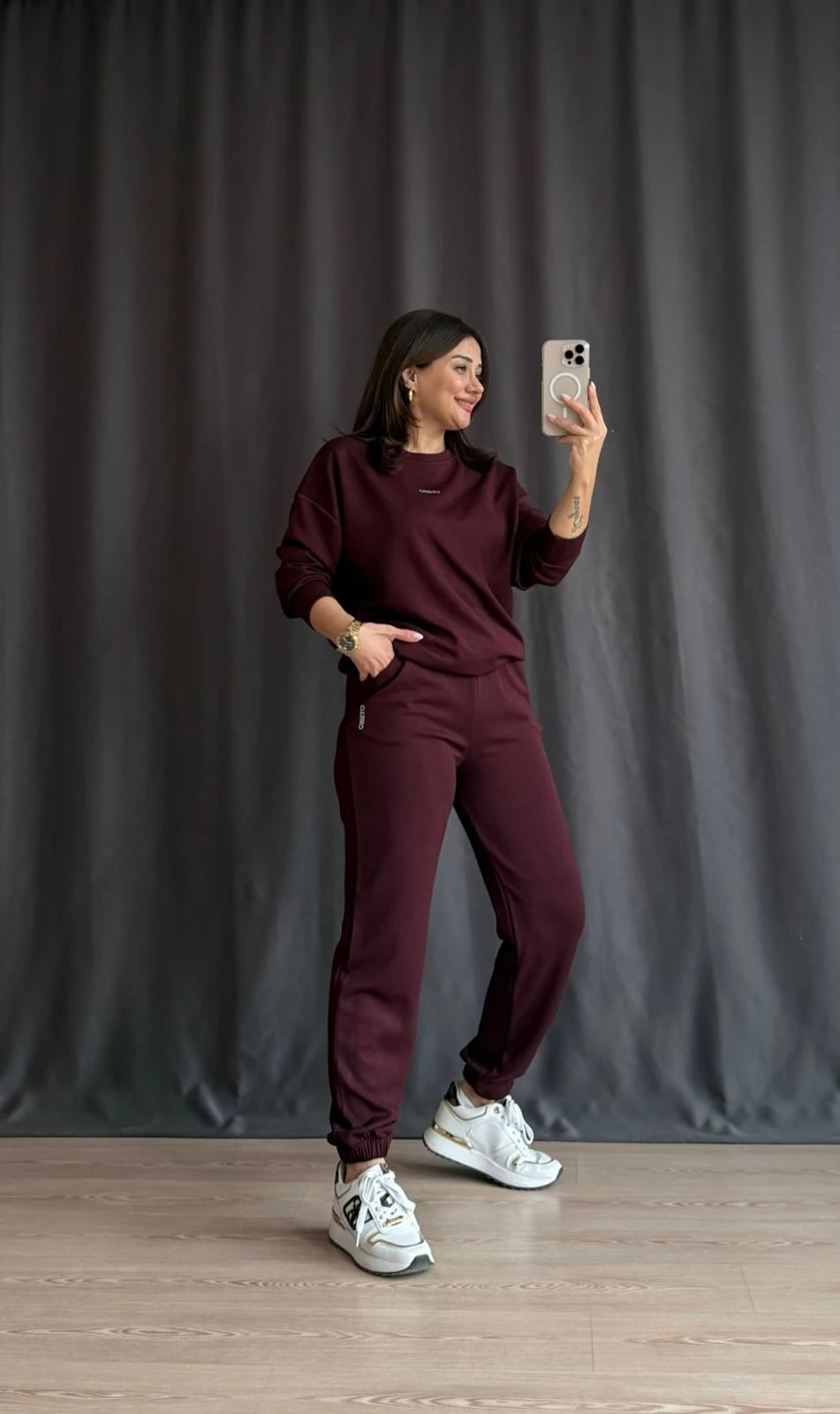 PREMİUM MODAL TAKIM - BORDO